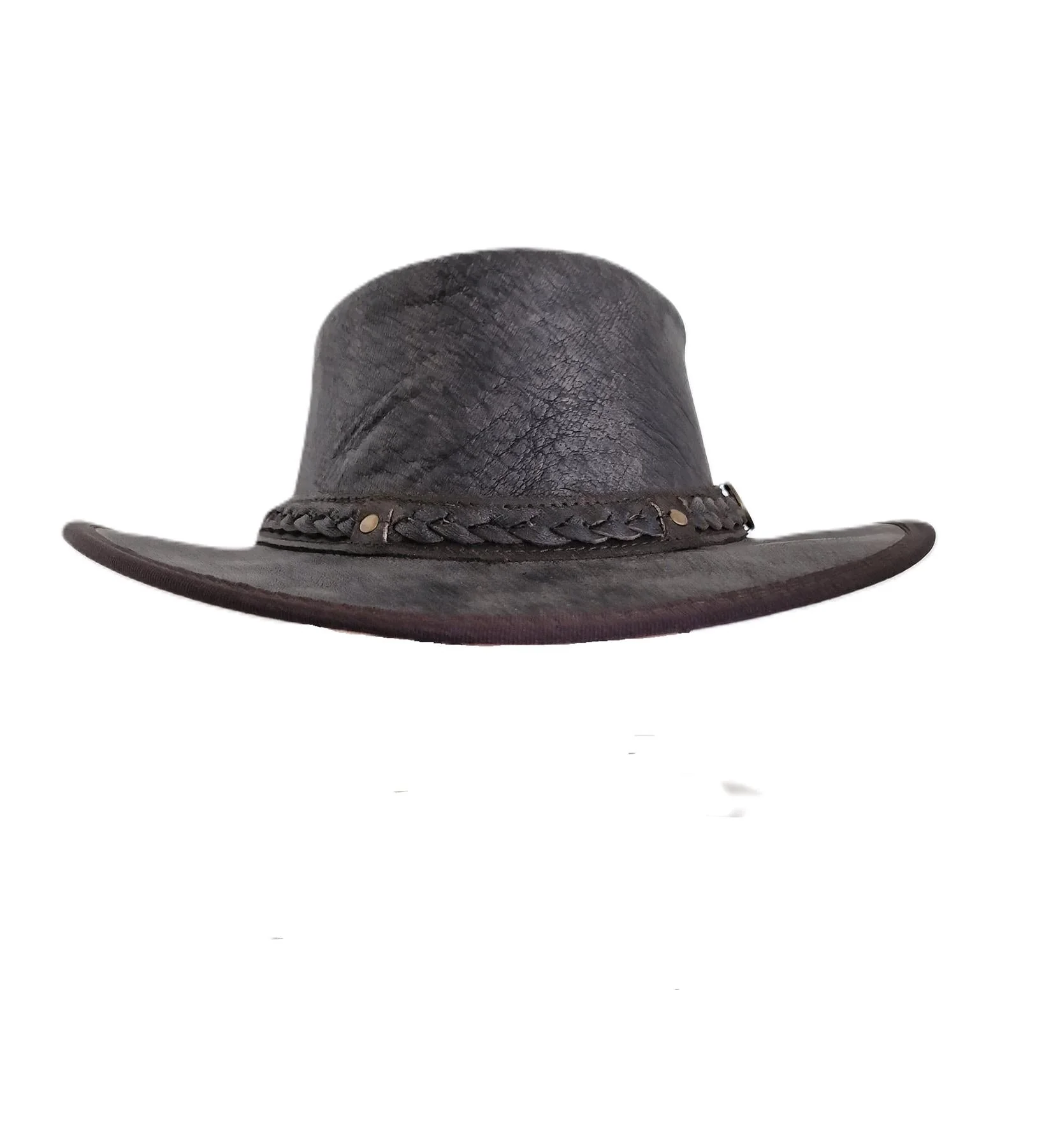 Hazy Blue Crushable Darwin Australian Style Hat - Image 4