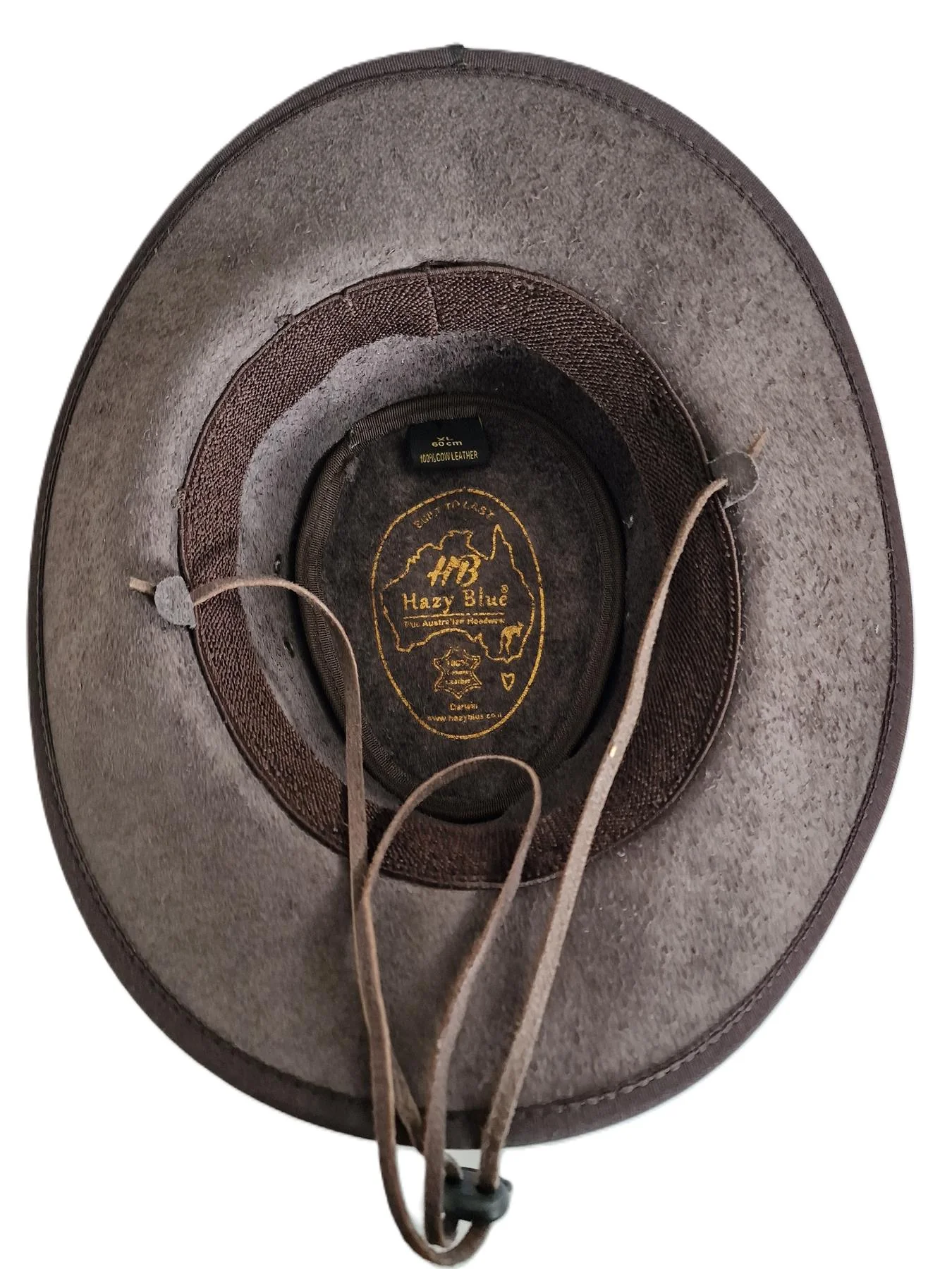 Hazy Blue Crushable Darwin Australian Style Hat - Image 6