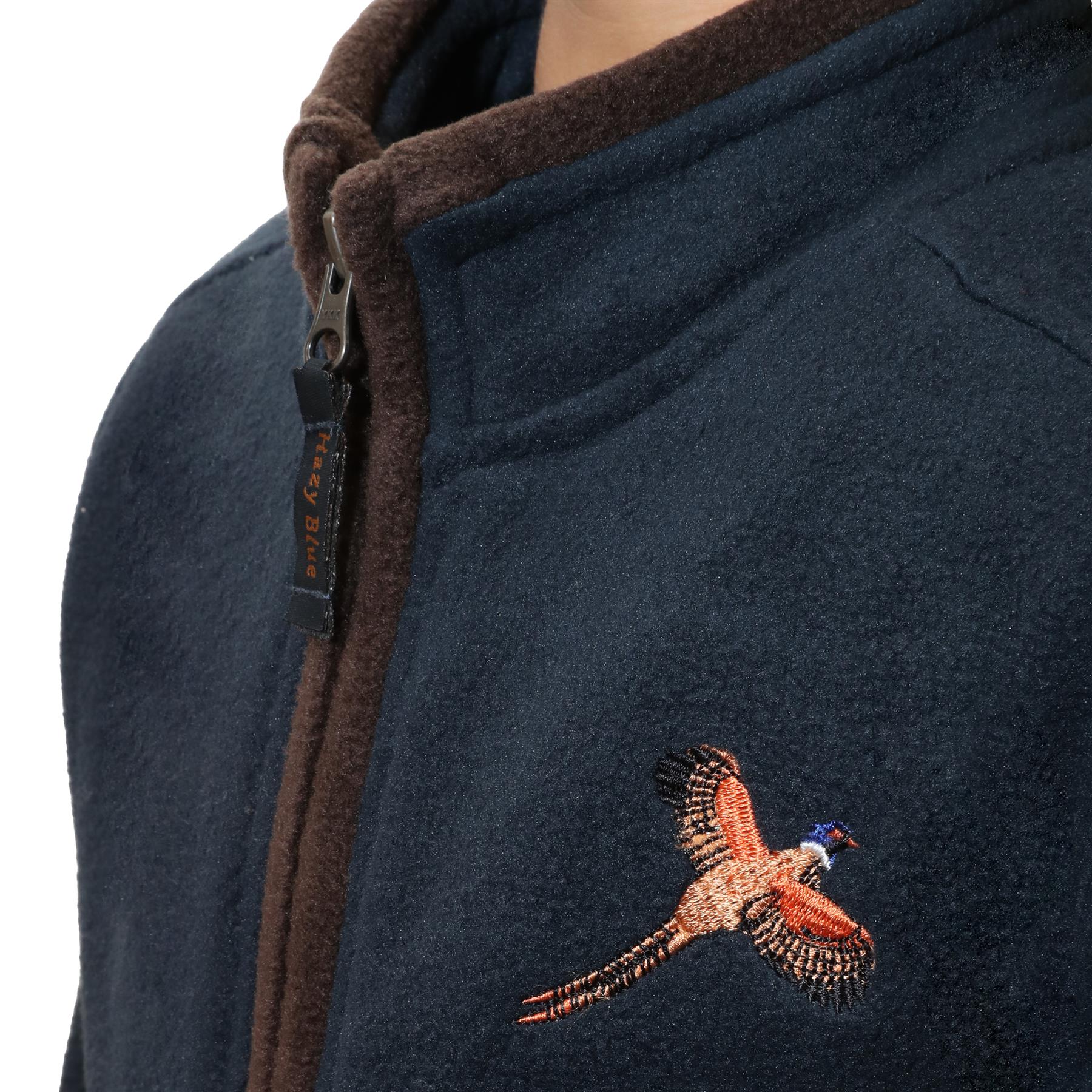 Hazy Blue Denver Childrens Full Zip Fleece Jacket - Image 10