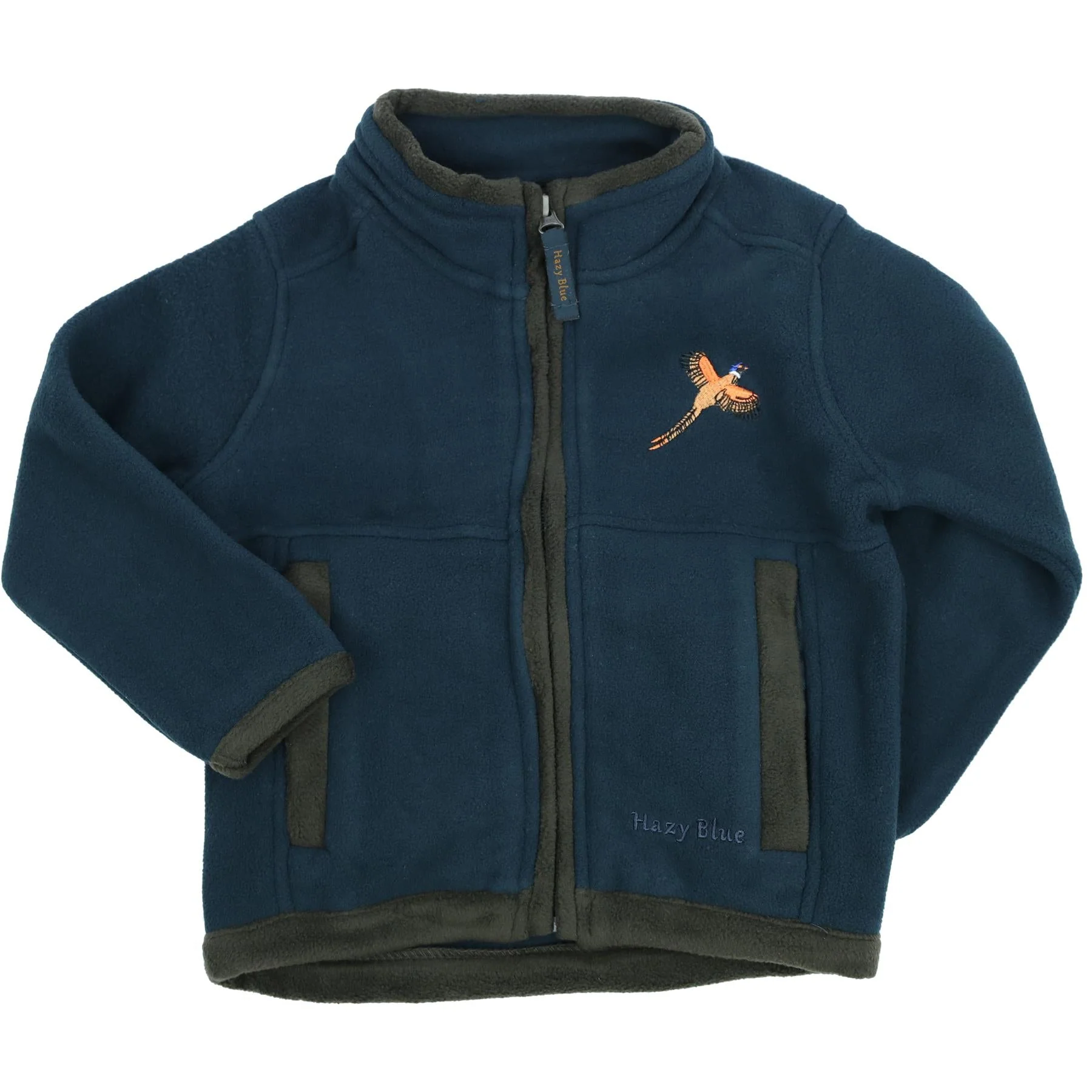 Hazy Blue Denver Childrens Full Zip Fleece Jacket - Image 11