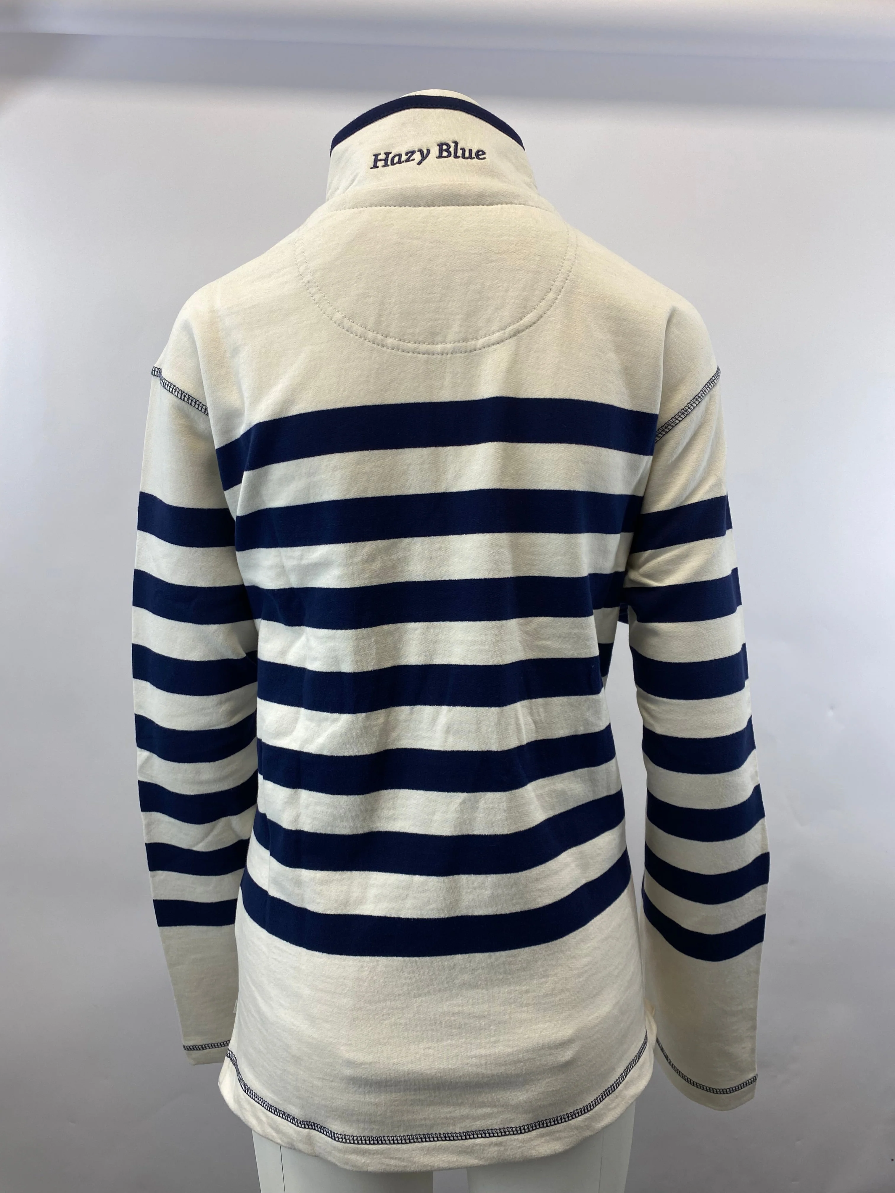 Hazy Blue Womens Pullover Sweatshirts - Emma - Image 10