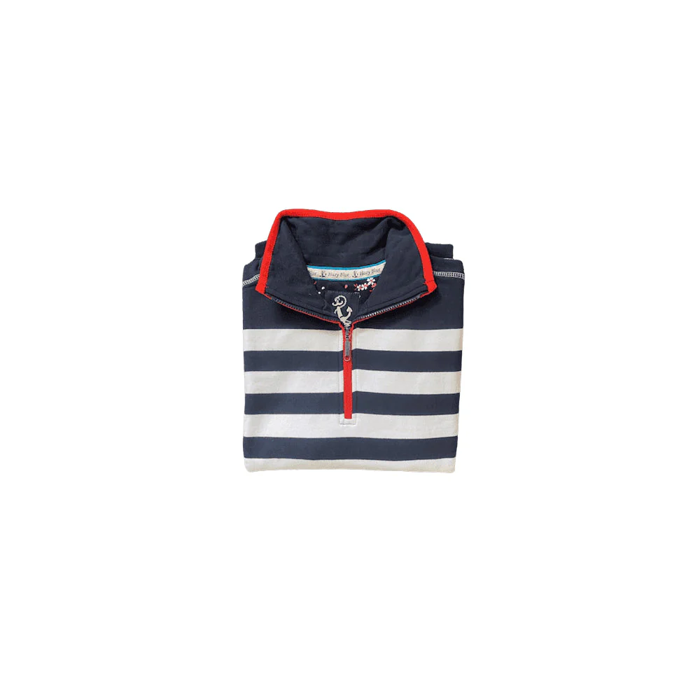 Hazy Blue Womens Pullover Sweatshirts - Emma - Image 3