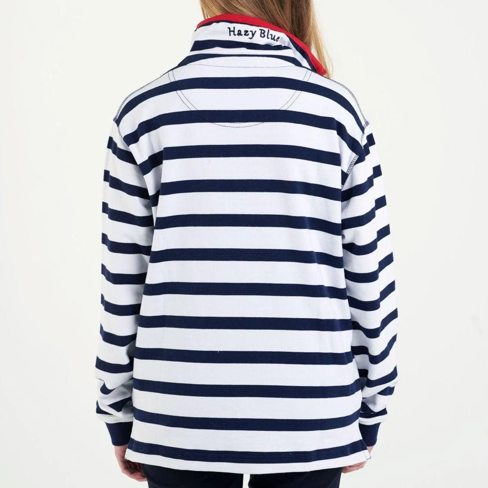 Hazy Blue Womens Pullover Sweatshirts - Amber - Image 8