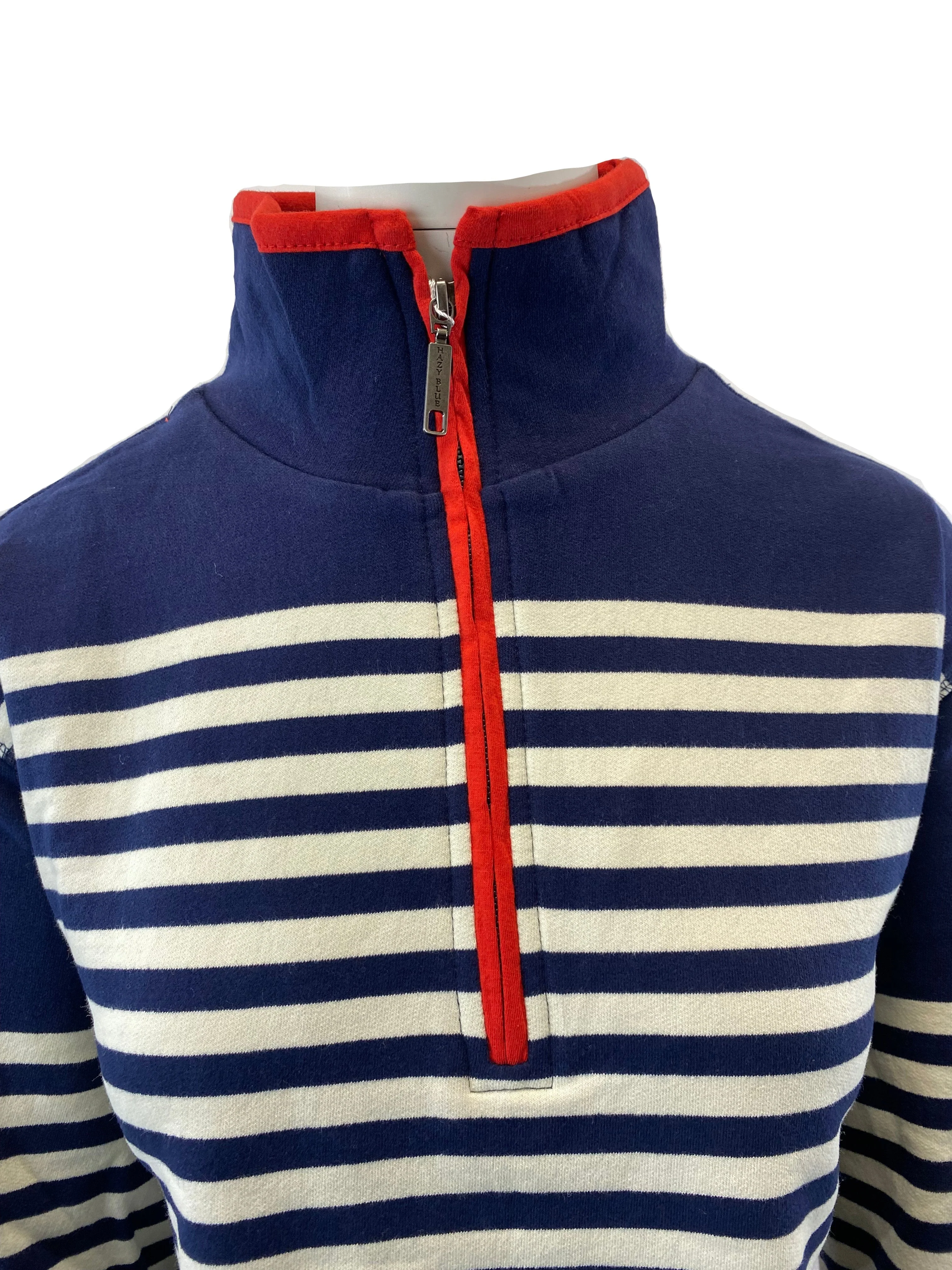 Hazy Blue Womens Pullover Sweatshirts - Grace - Image 4