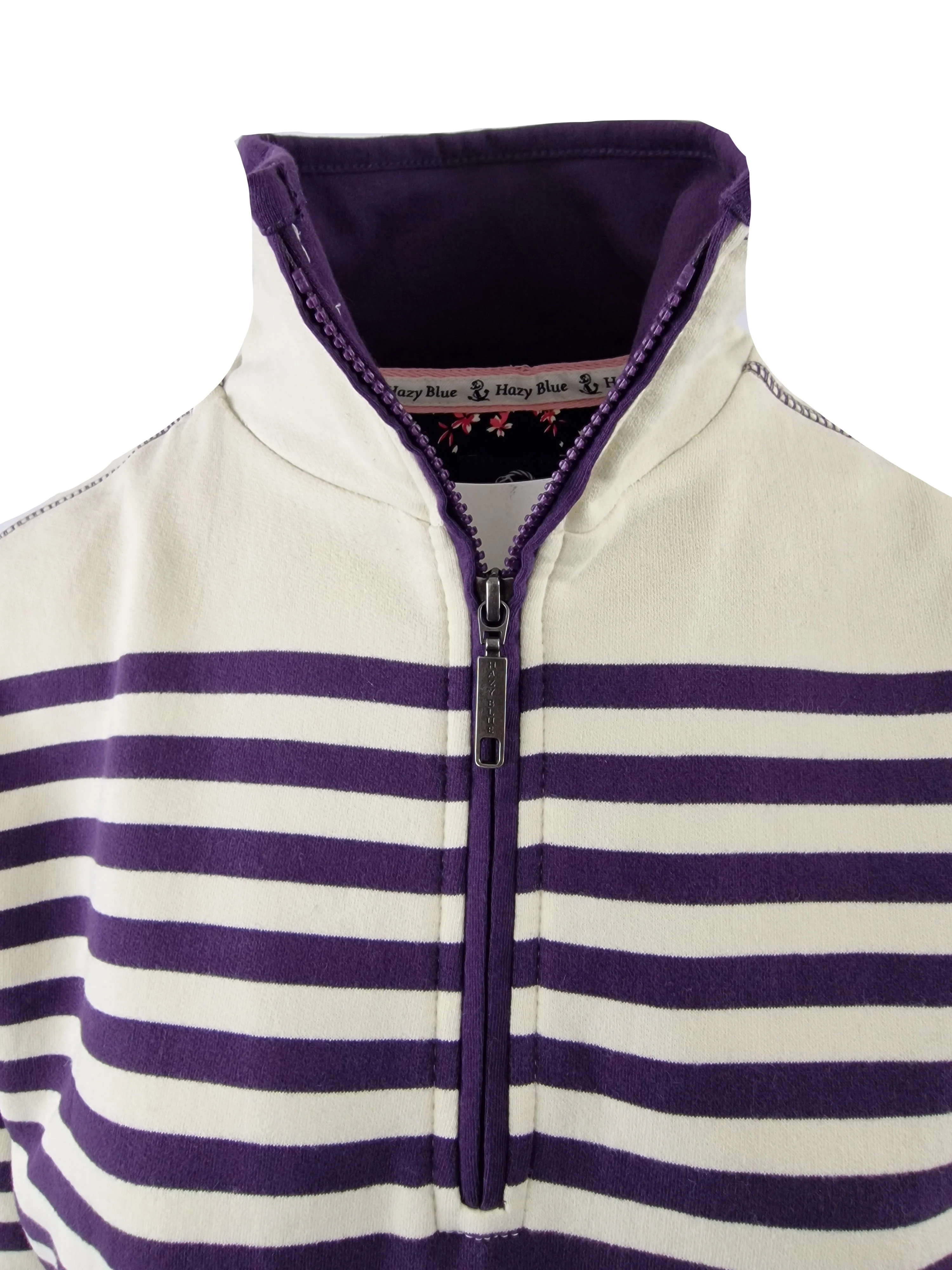 Hazy Blue Womens Pullover Sweatshirts - Grace - Image 7