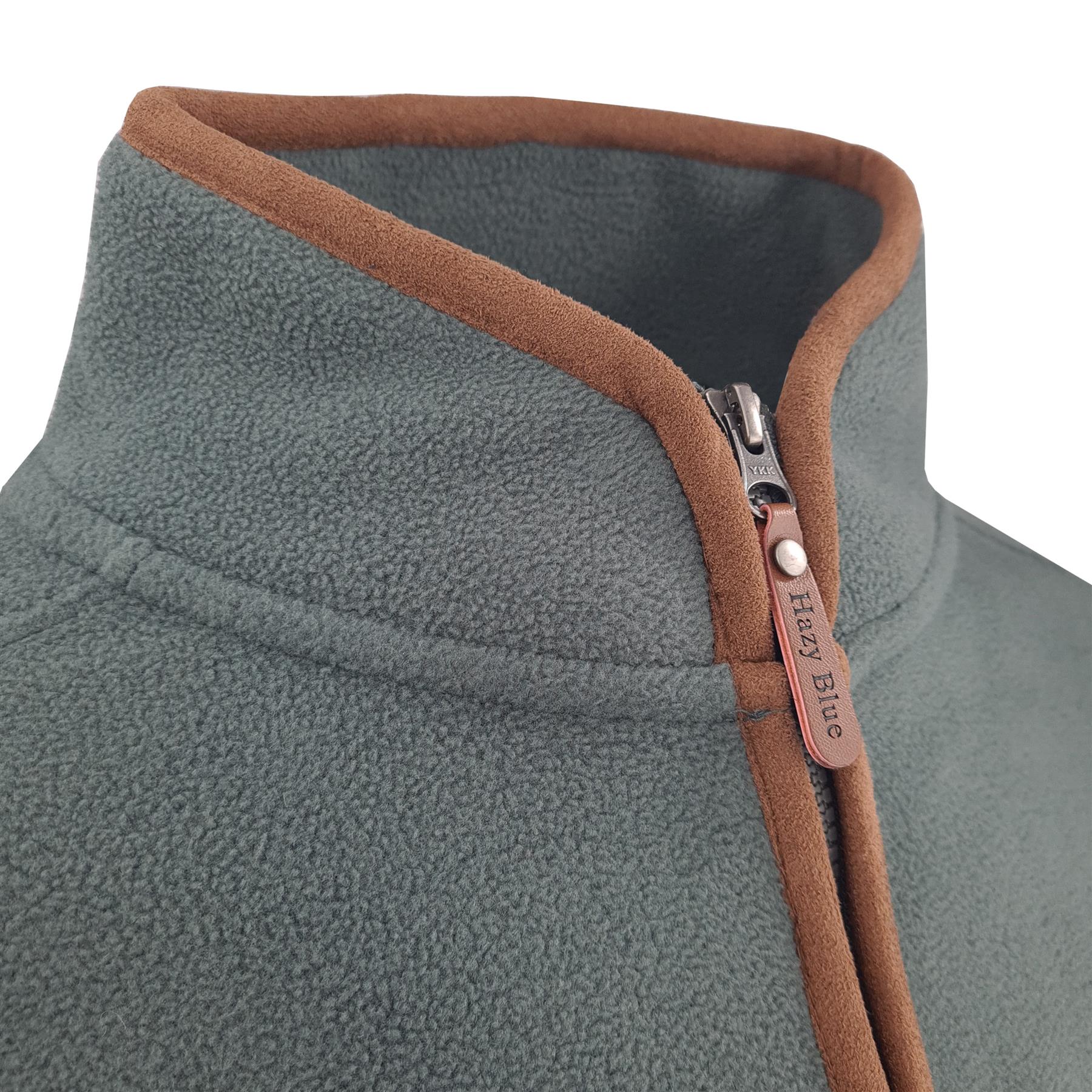 Hazy Blue HAMILTON Mens Fleece Jacket - Image 12