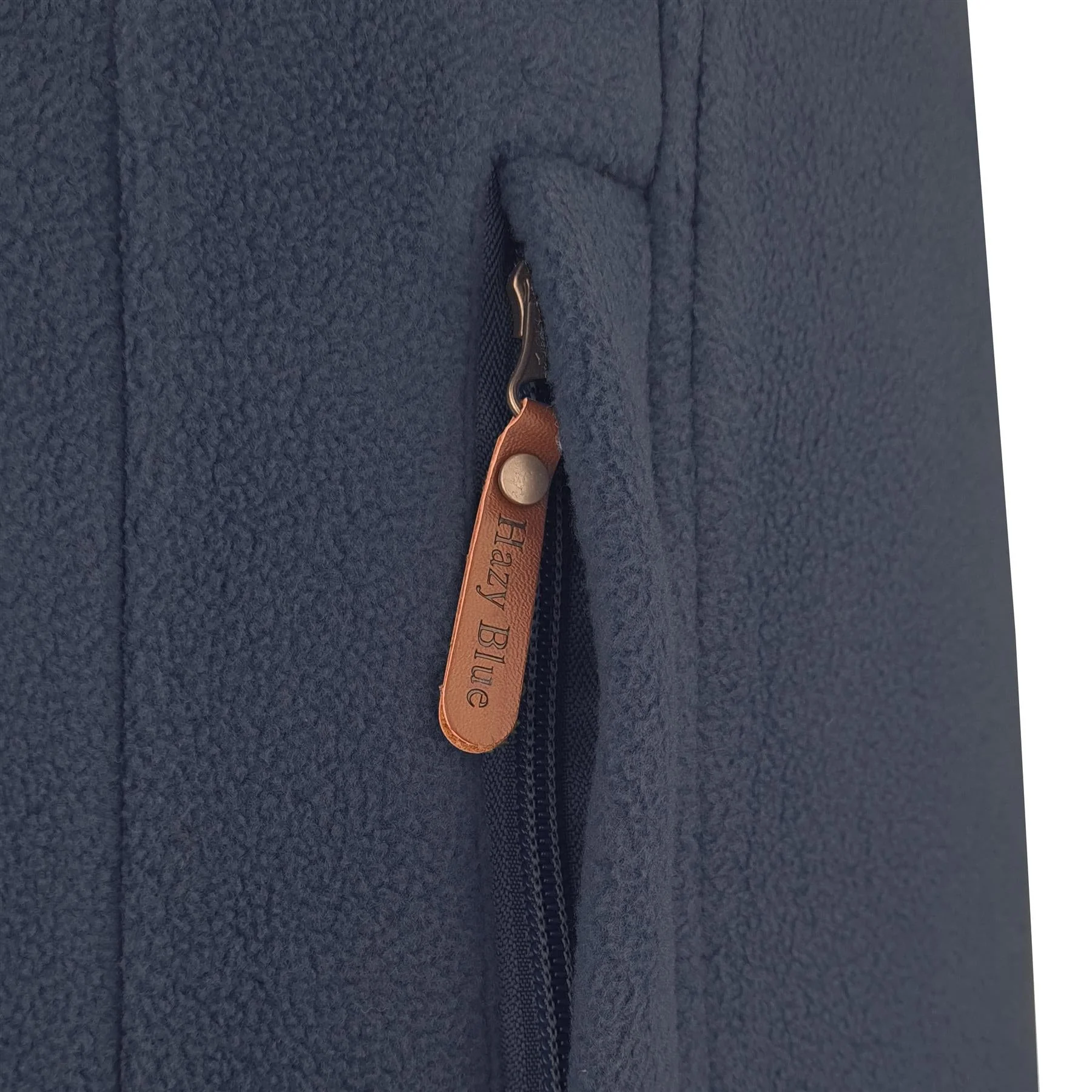 Hazy Blue HAMILTON Mens Fleece Jacket - Image 13