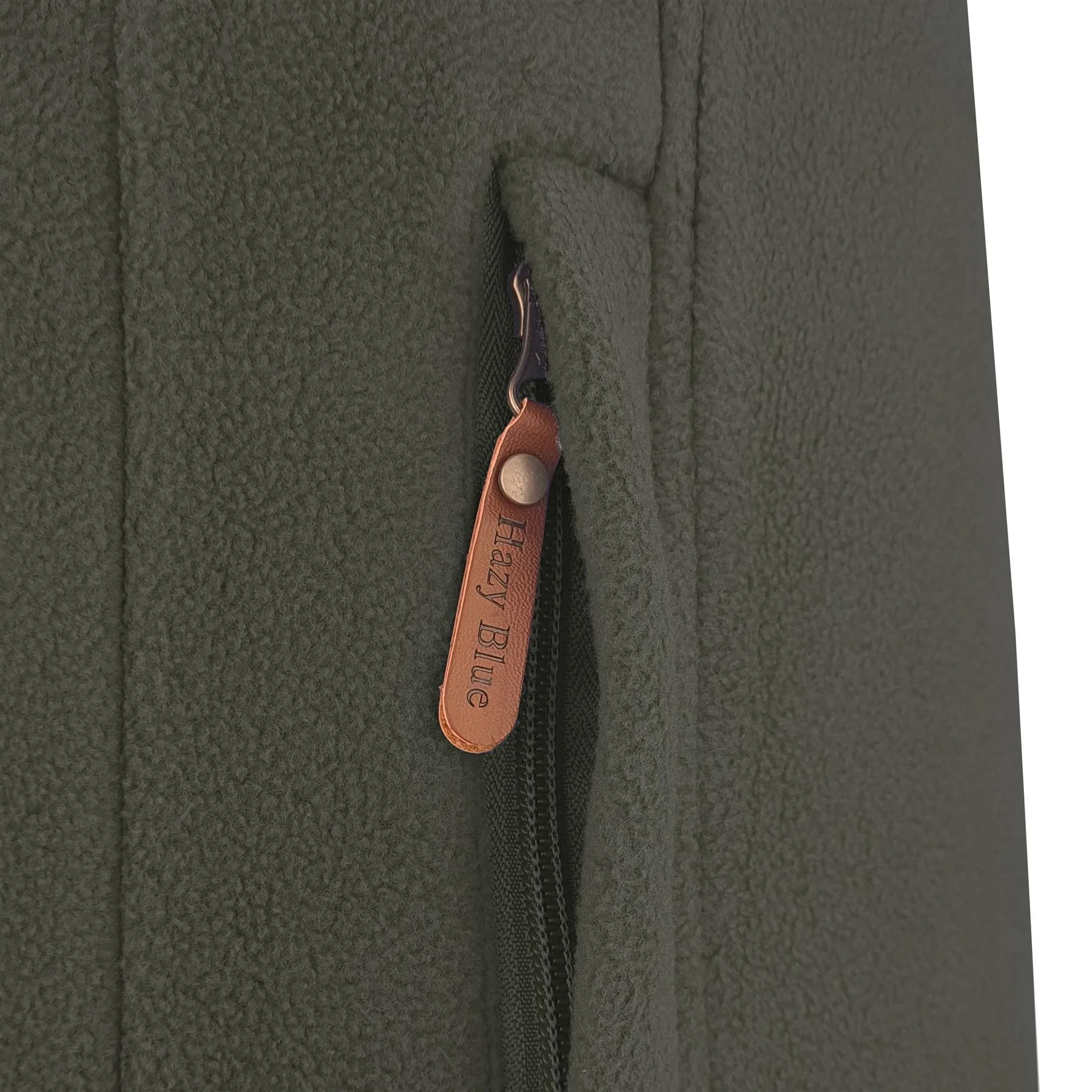 Hazy Blue HAMILTON Mens Fleece Jacket - Image 22