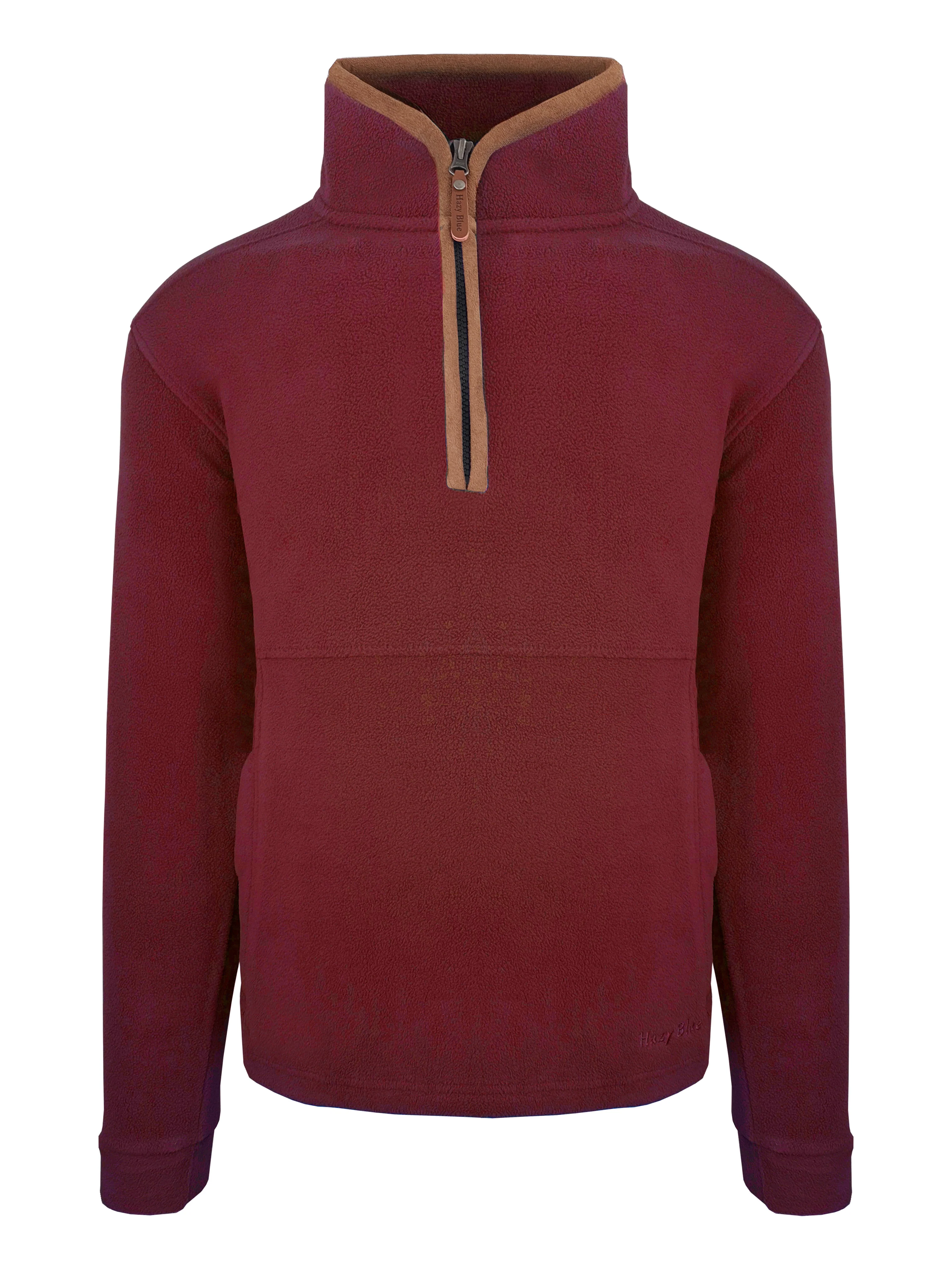 Hazy Blue HAMILTON Mens Fleece Jacket - Image 26