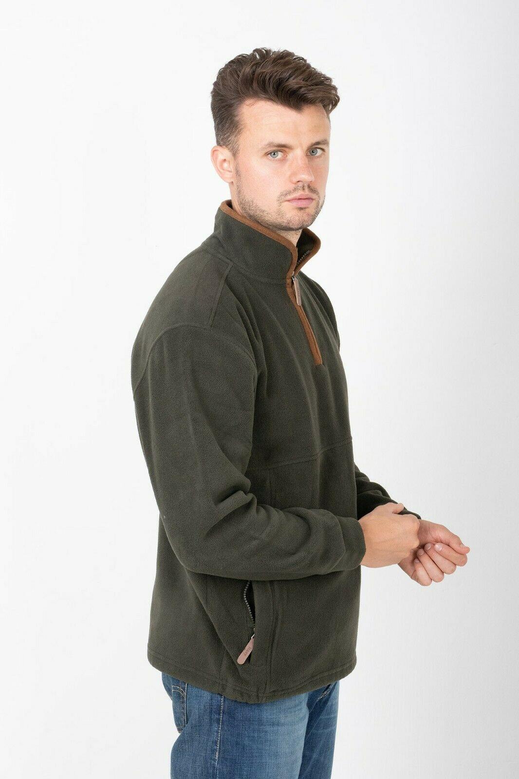 Hazy Blue HAMILTON Mens Fleece Jacket - Image 3