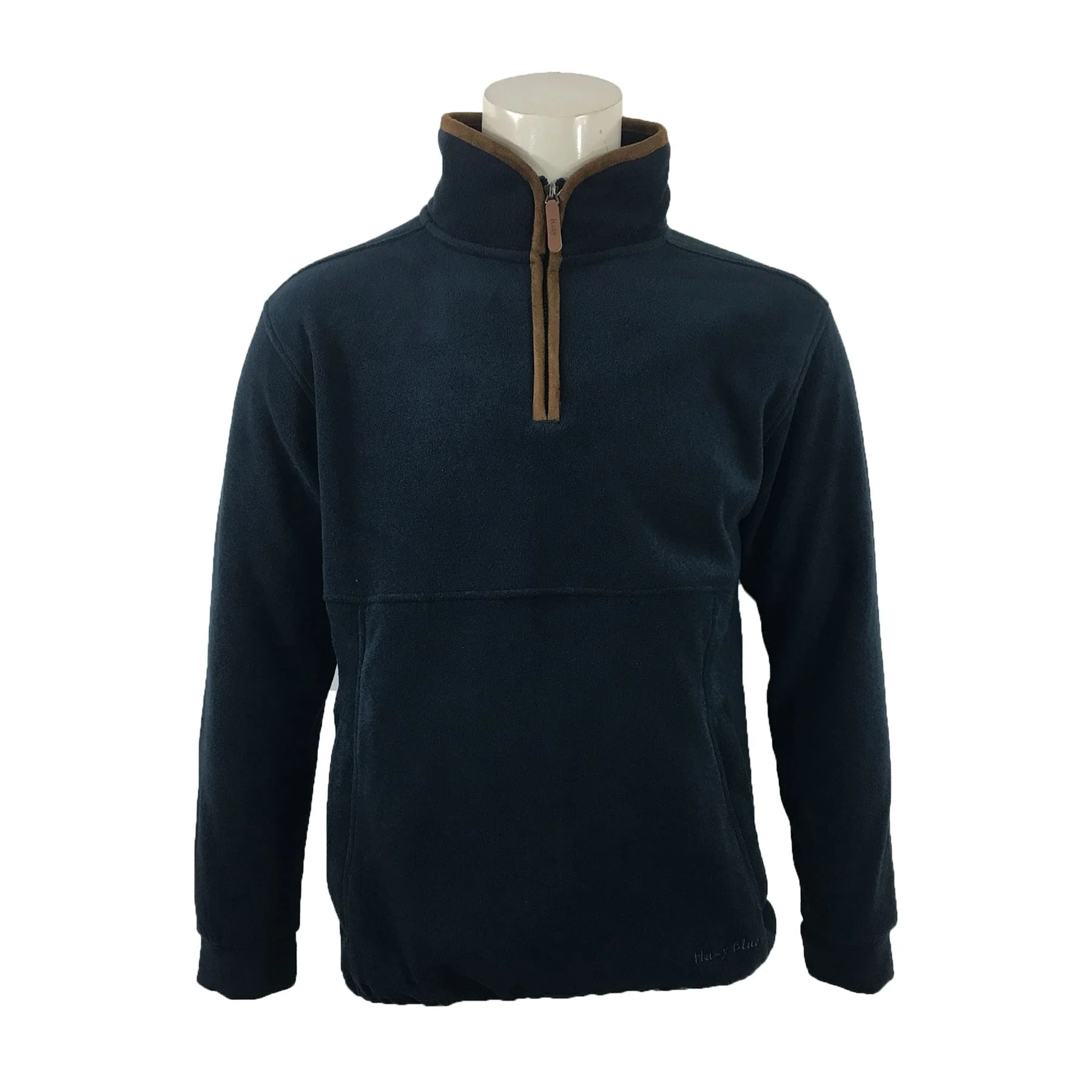 Hazy Blue HAMILTON Mens Fleece Jacket - Image 4