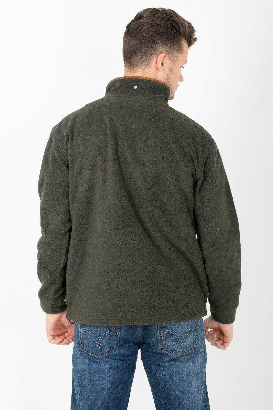 Hazy Blue HAMILTON Mens Fleece Jacket - Image 6