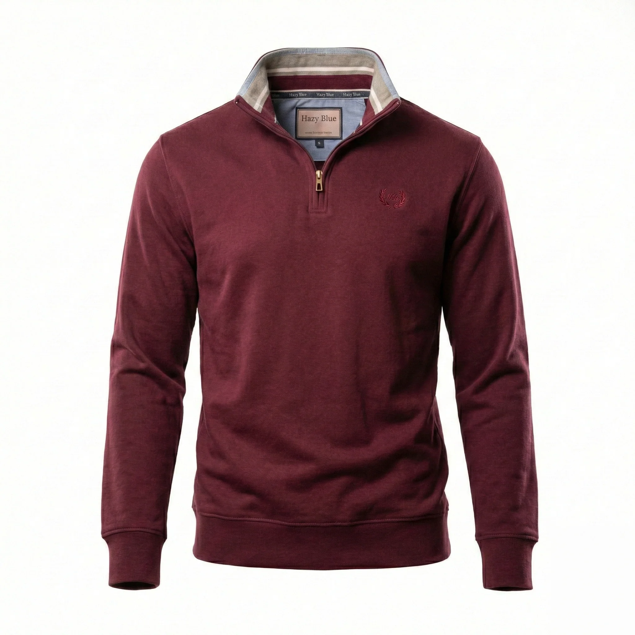 Hazy Blue Hanbury Countrywear Classic Sweatshirt - Image 4