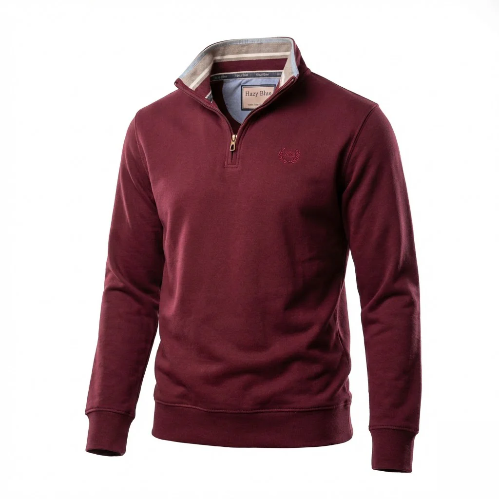 Hazy Blue Hanbury Countrywear Classic Sweatshirt - Image 5