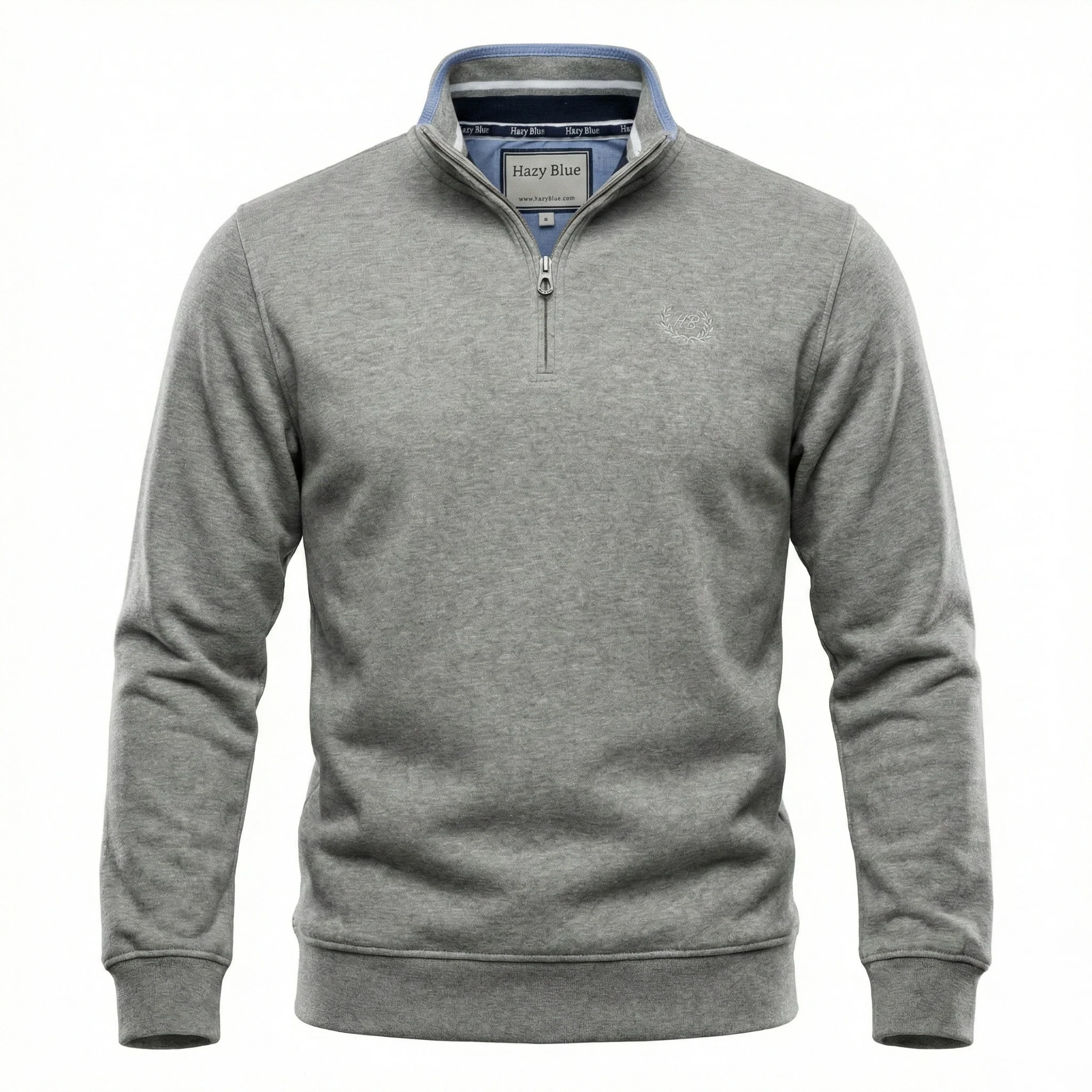 Hazy Blue Hanbury Countrywear Classic Sweatshirt - Image 8