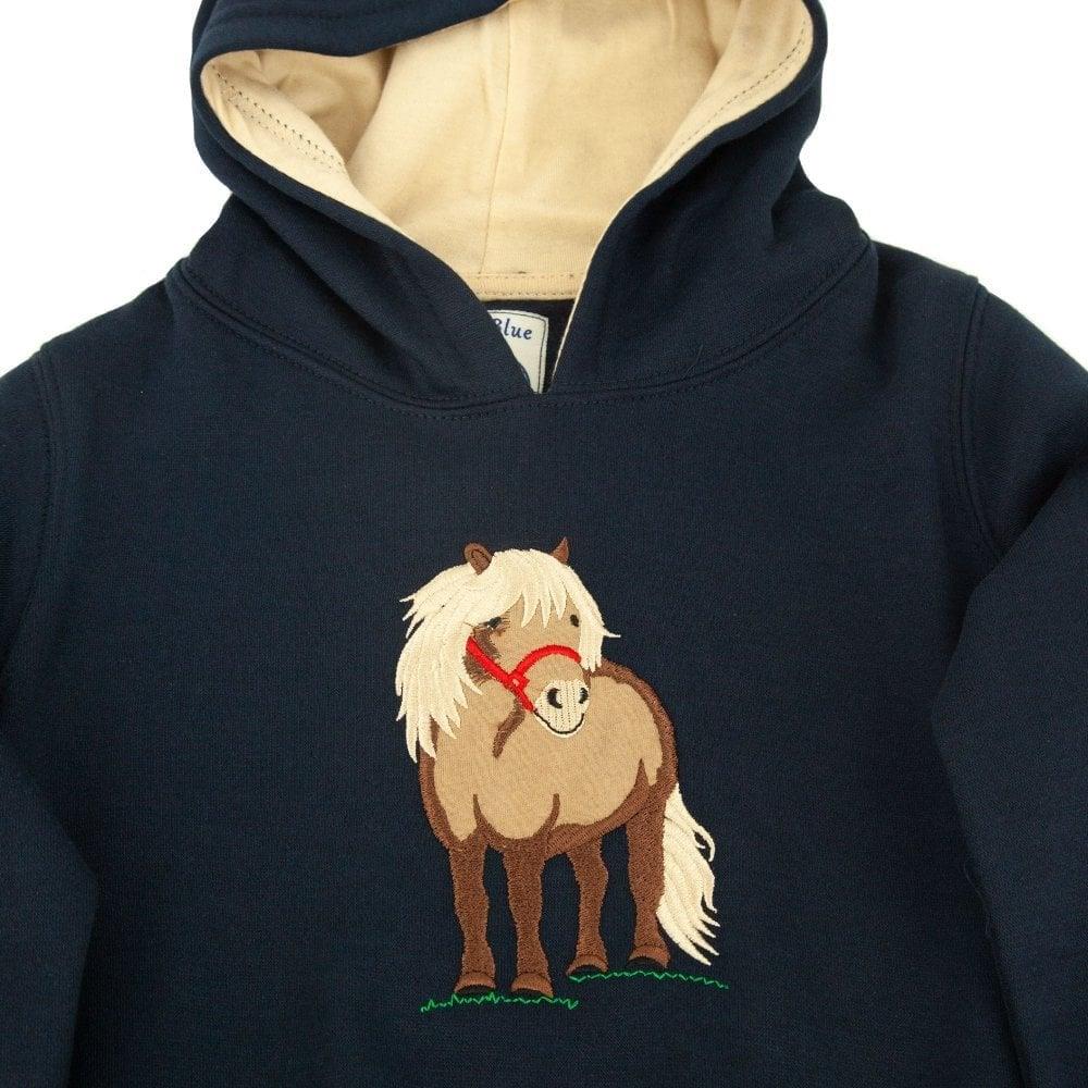 Hazy Blue Horse Childrens Hoodies - - Image 7