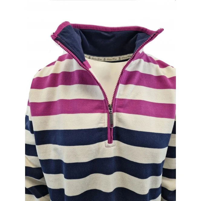 Hazy Blue Womens Pullover Sweatshirts - Jenna - Image 3