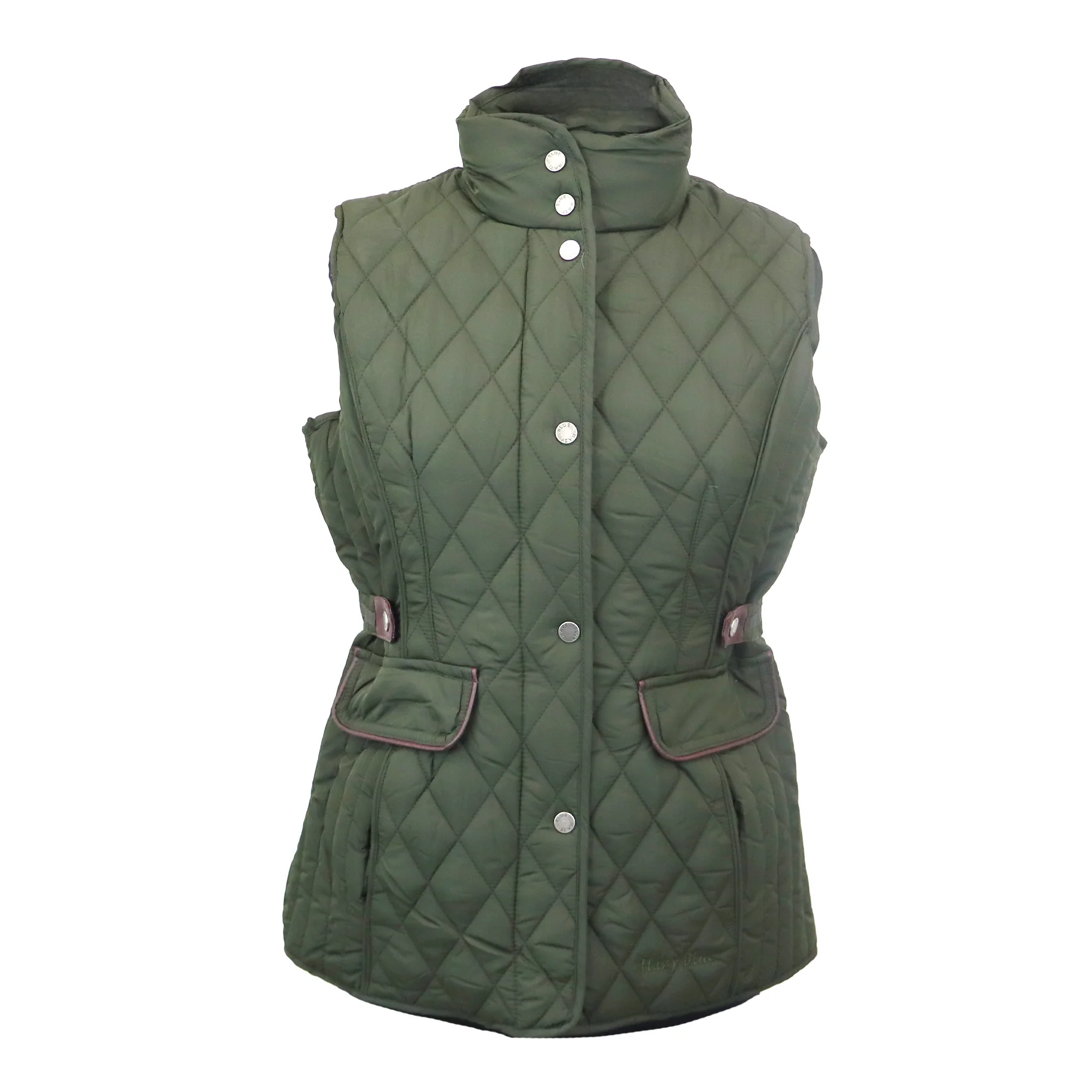 Hazy Blue Joanne Quilted Gilet - Image 4