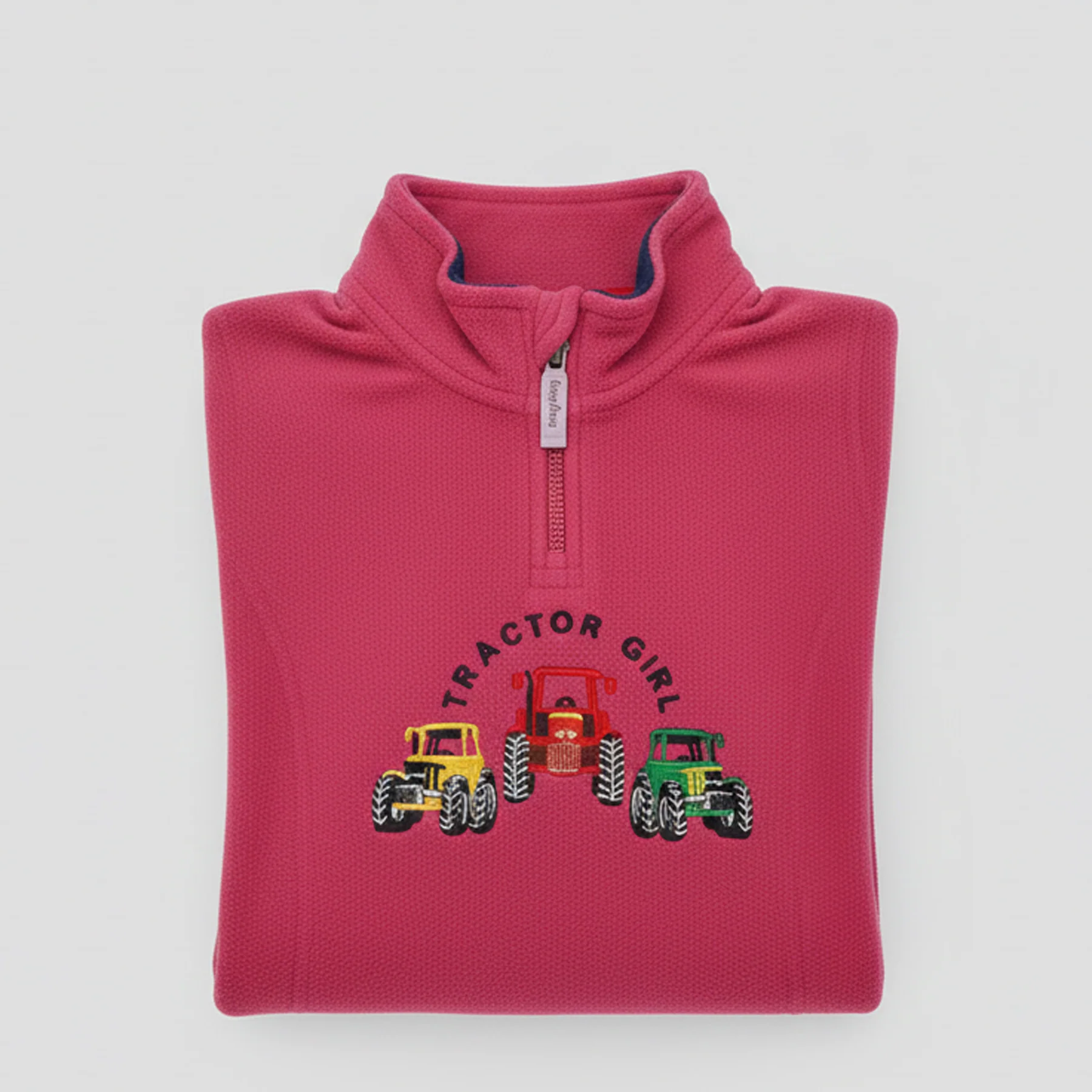 Hazy Blue Kids Half Zip Fleece - Image 10