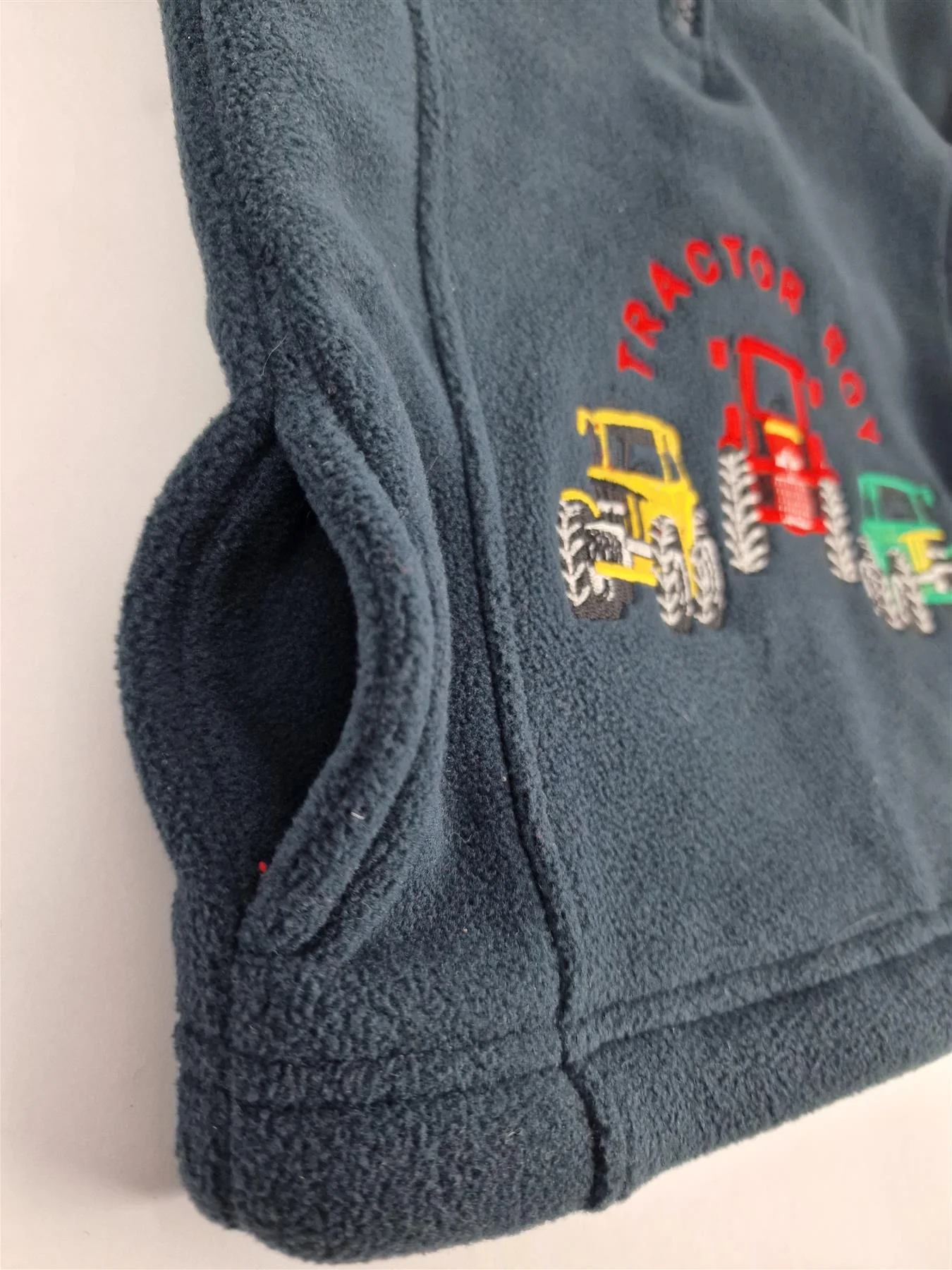 Hazy Blue Kids Half Zip Fleece - Image 14