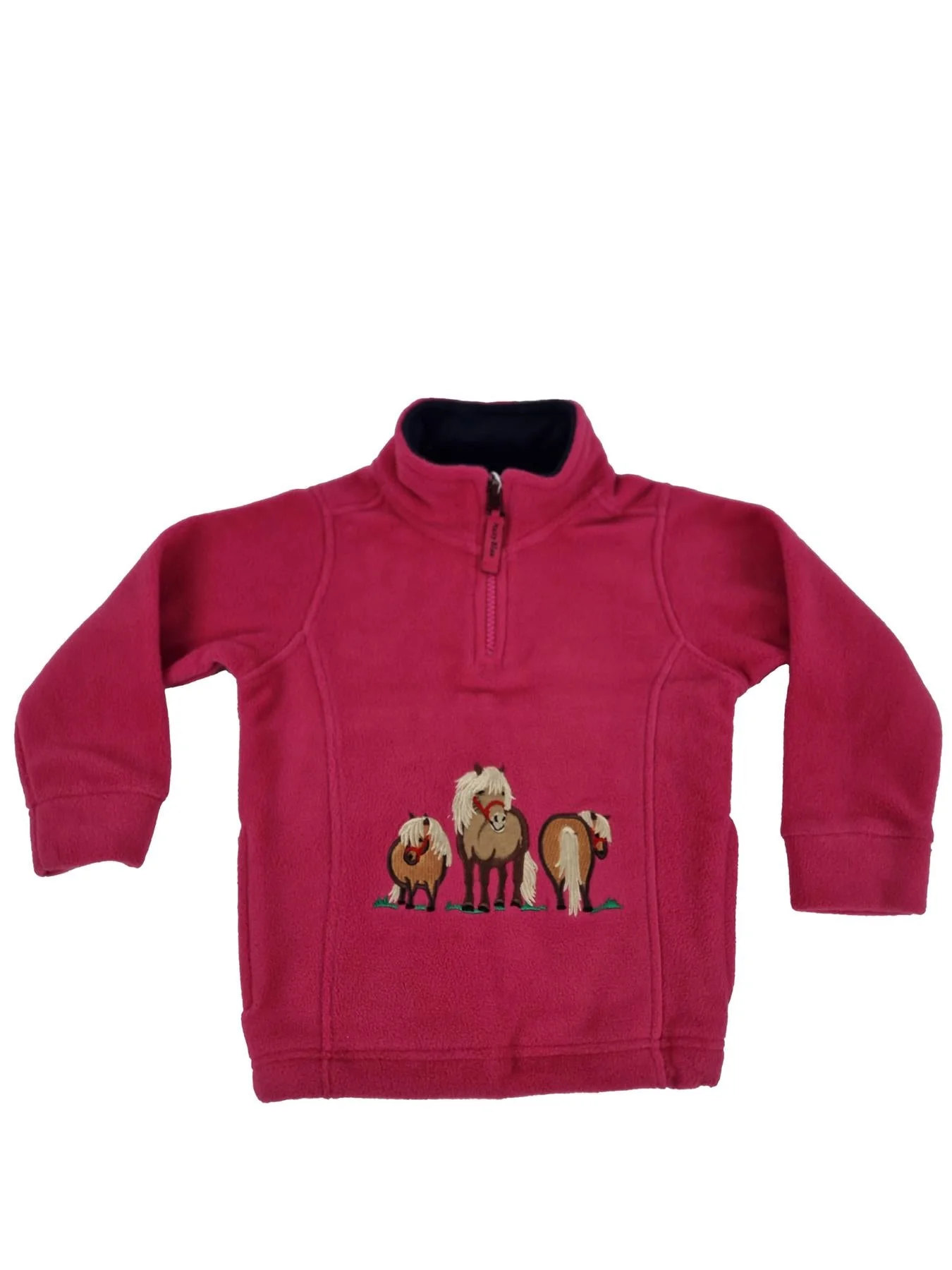 Hazy Blue Kids Half Zip Fleece - Image 20