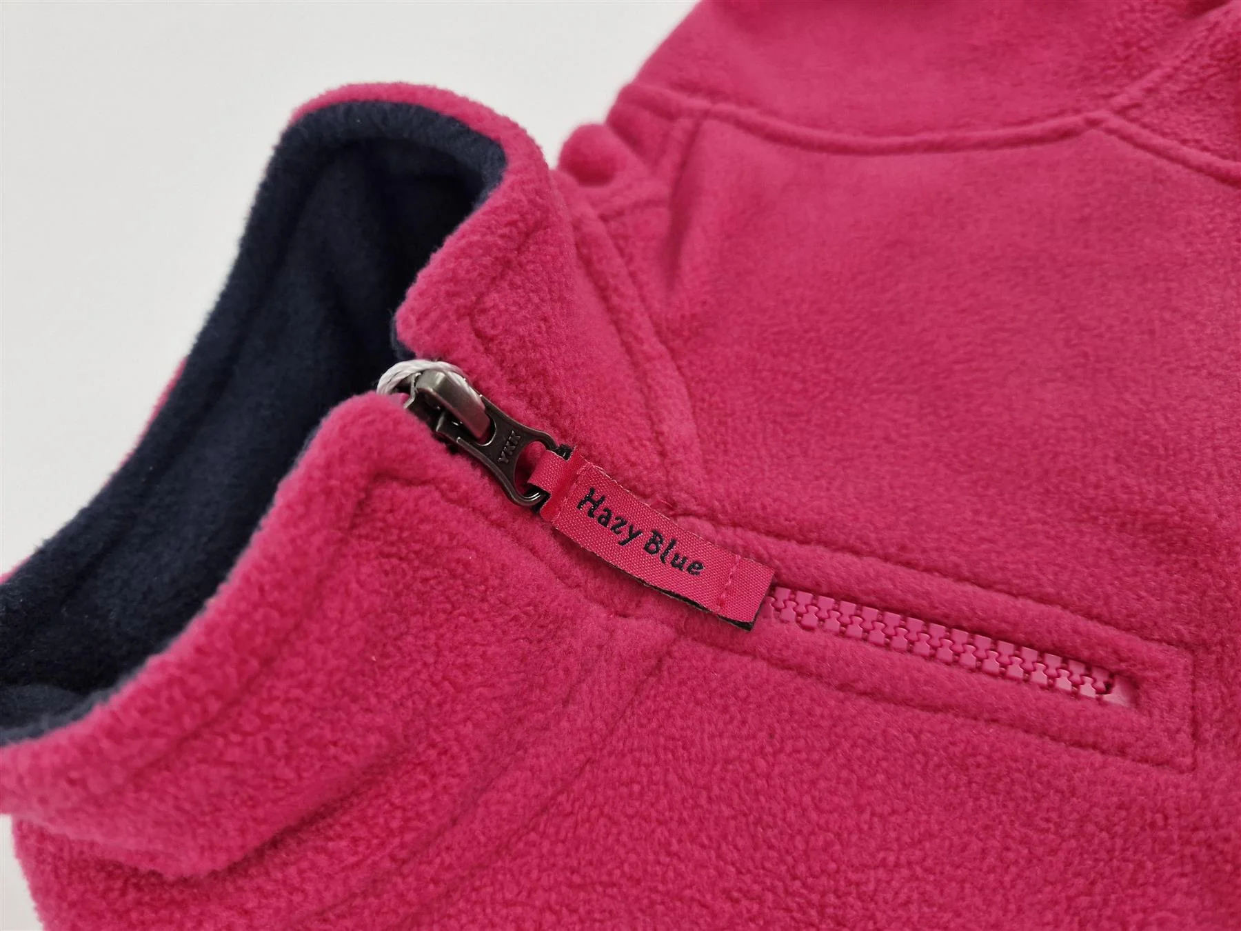 Hazy Blue Kids Half Zip Fleece - Image 21