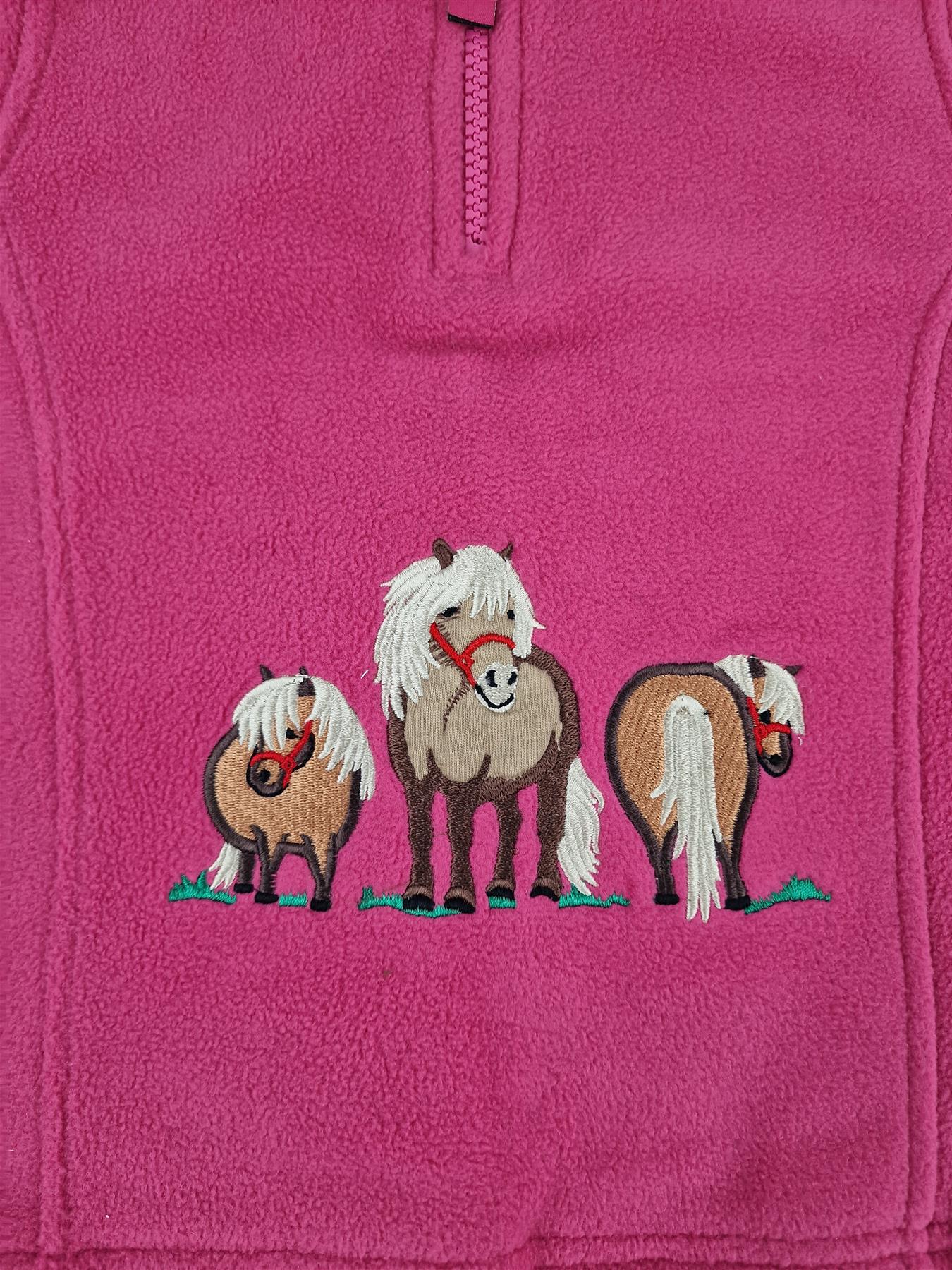 Hazy Blue Kids Half Zip Fleece - Image 22
