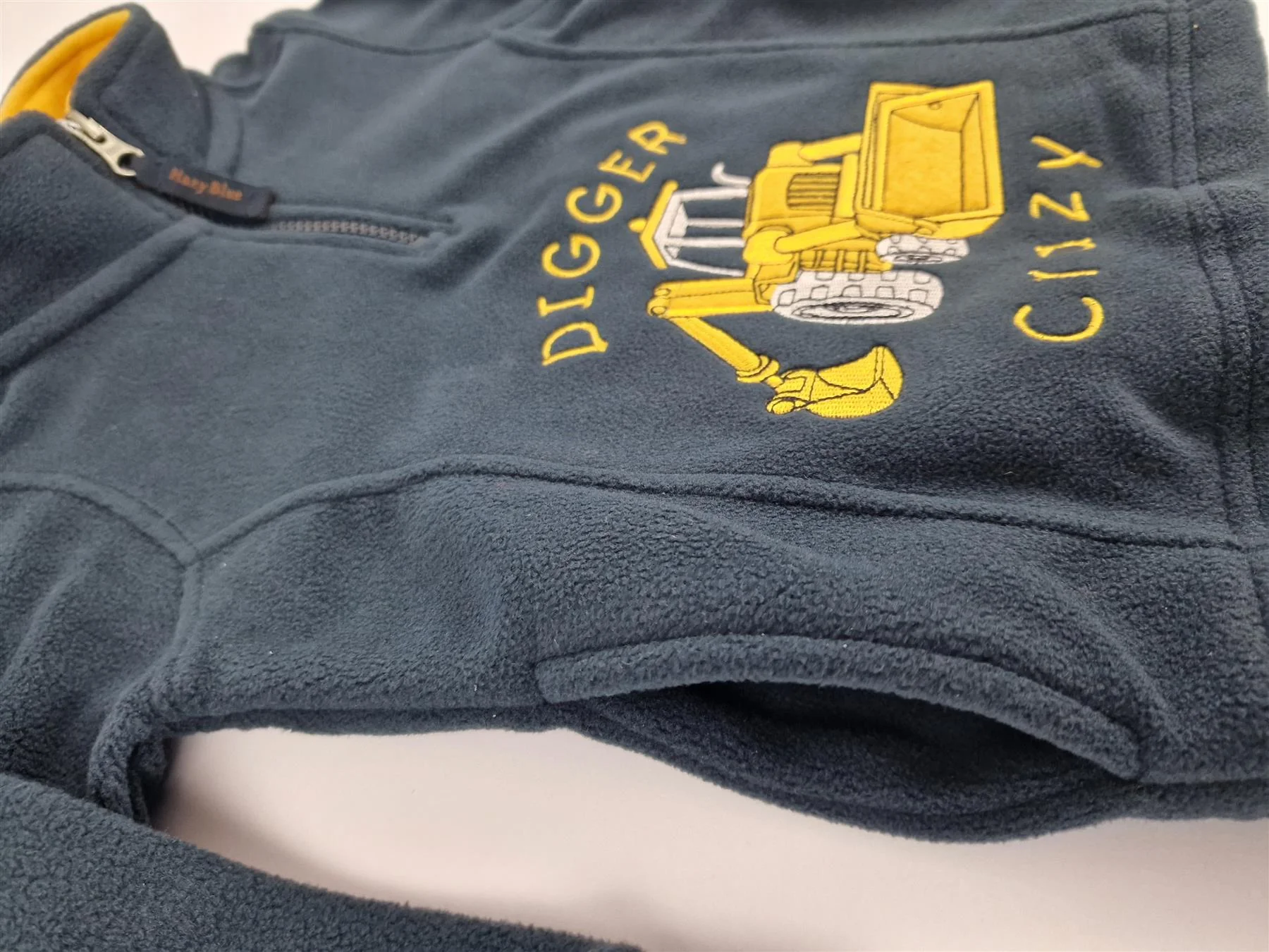 Hazy Blue Kids Half Zip Fleece - Image 26
