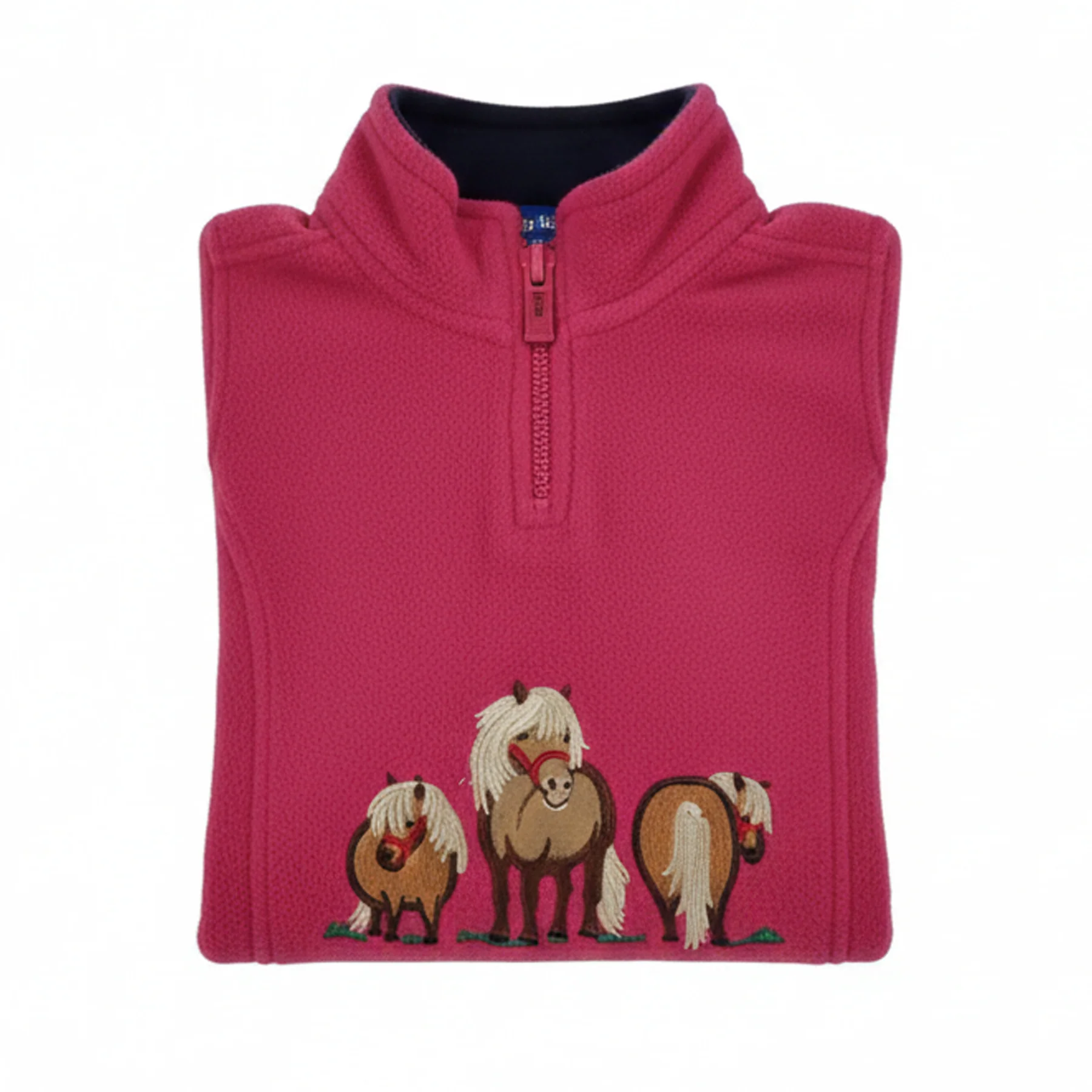 Hazy Blue Kids Half Zip Fleece - Image 6