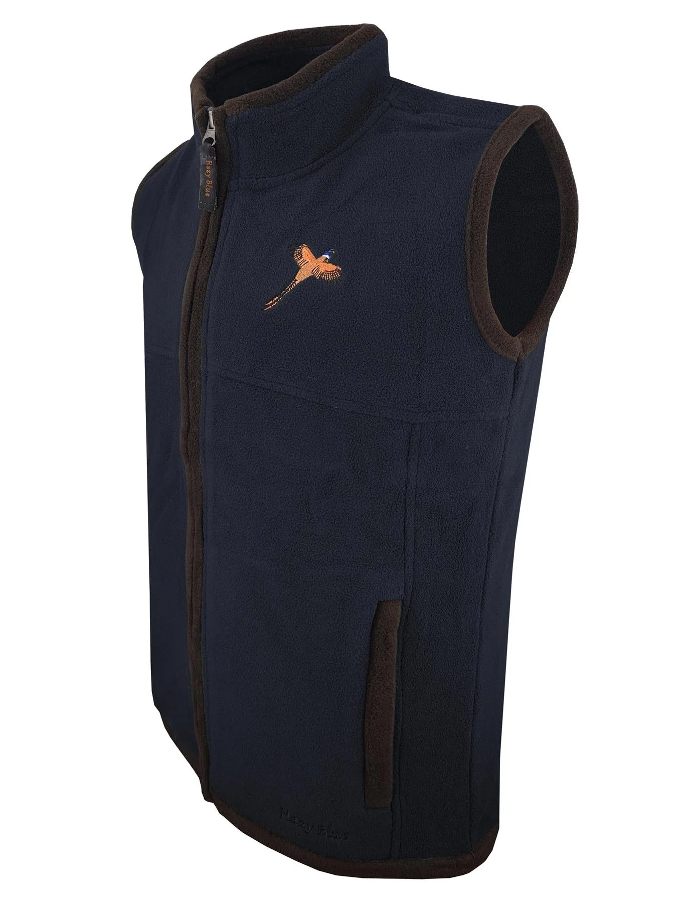 Hazy Blue Kids Angus Pheasant Bodywarmer Gilet Vest - Image 3