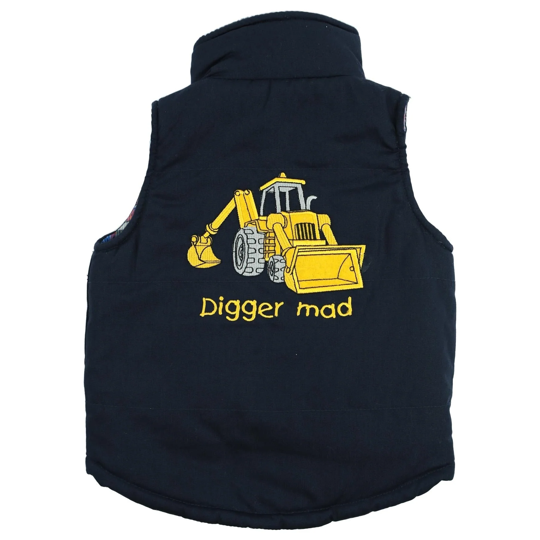 Hazy Blue Kids Country Padded Gilet - Image 14