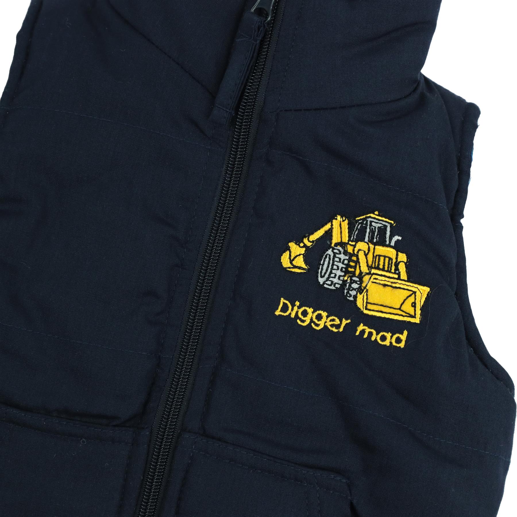Hazy Blue Kids Country Padded Gilet - Image 16