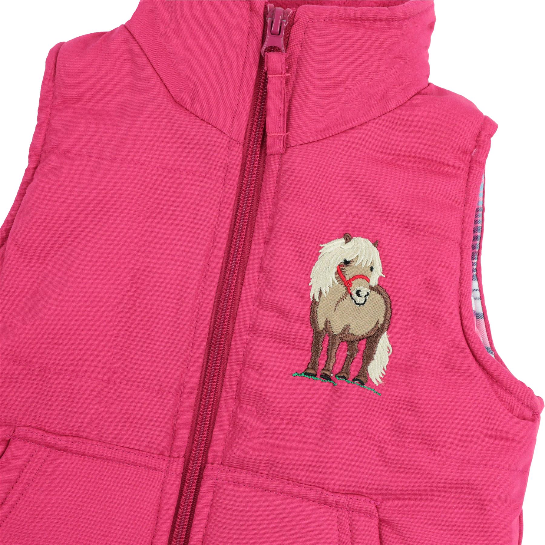 Hazy Blue Kids Country Padded Gilet - Image 22