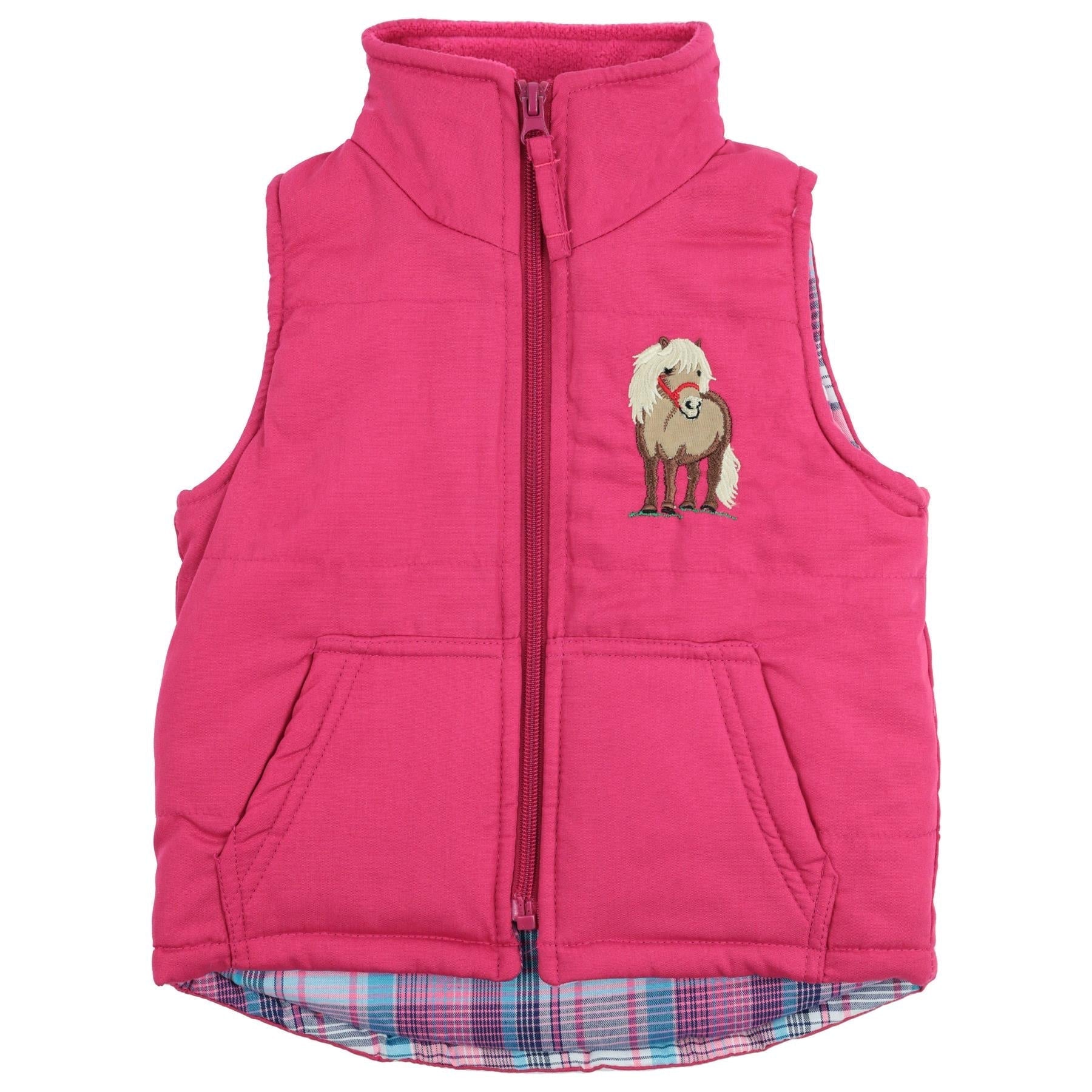 Hazy Blue Kids Country Padded Gilet - Image 24