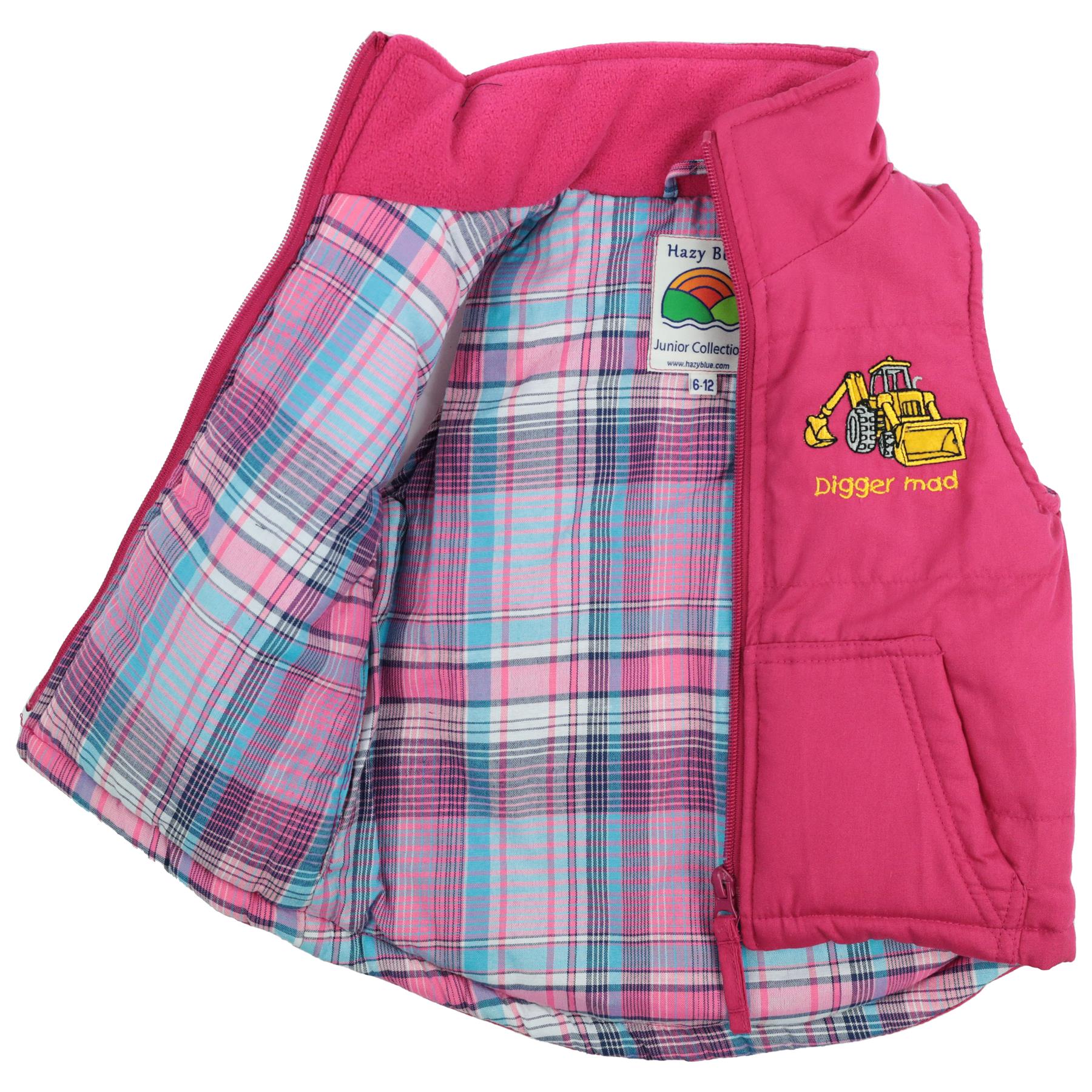Hazy Blue Kids Country Padded Gilet - Image 29