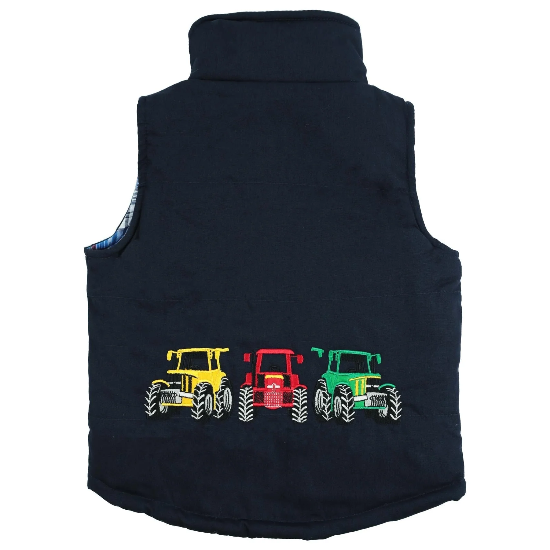Hazy Blue Kids Country Padded Gilet - Image 4