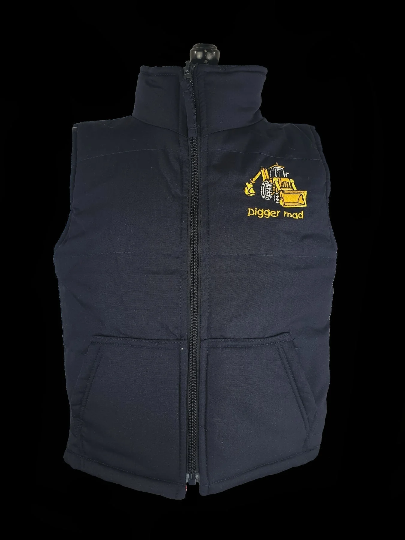 Hazy Blue Kids Country Padded Gilet - Image 8