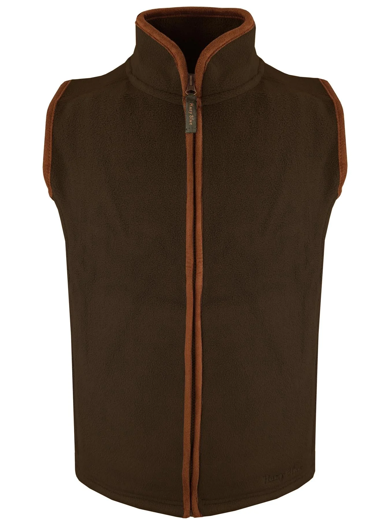 Hazy Blue Kids Kaden Soft Fleece Bodywarmer Gilet Vest - Image 12