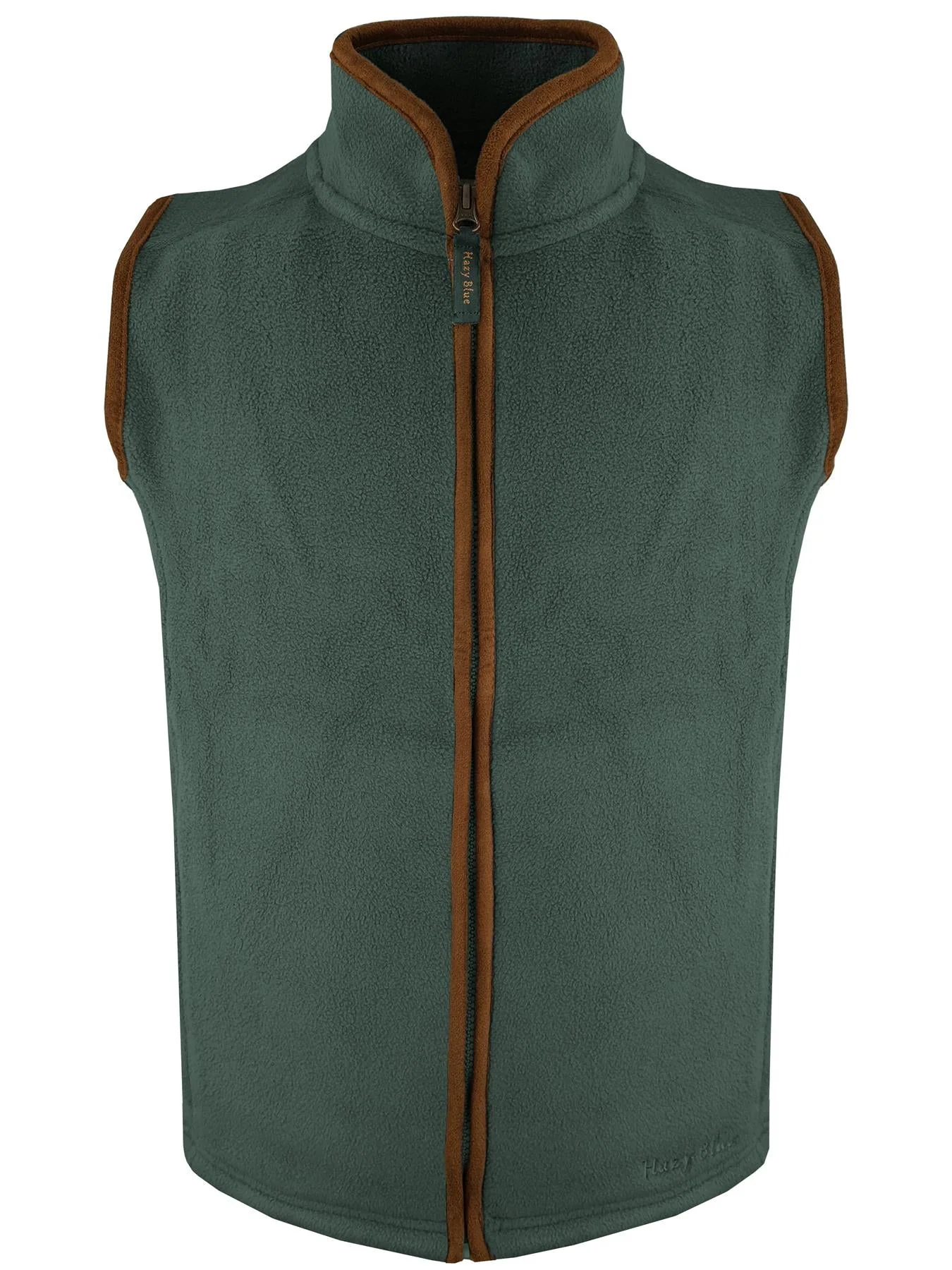 Hazy Blue Kids Kaden Soft Fleece Bodywarmer Gilet Vest - Image 3