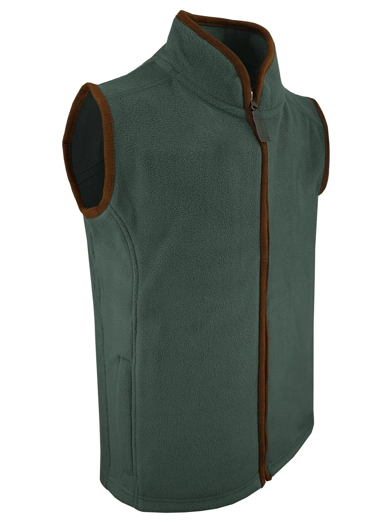 Hazy Blue Kids Kaden Soft Fleece Bodywarmer Gilet Vest - Image 4