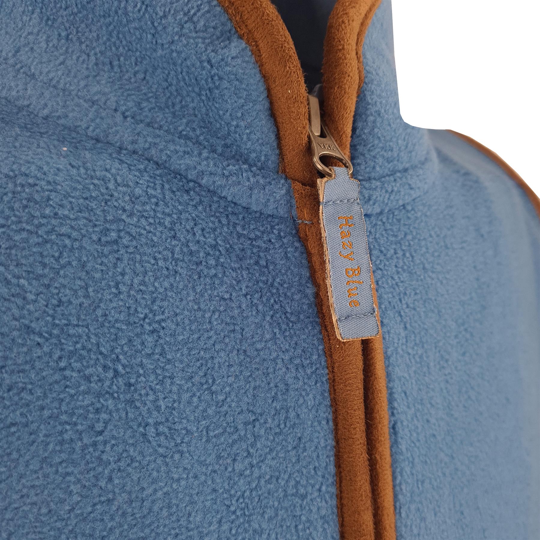 Hazy Blue Kids Kaden Soft Fleece Bodywarmer Gilet Vest - Image 47