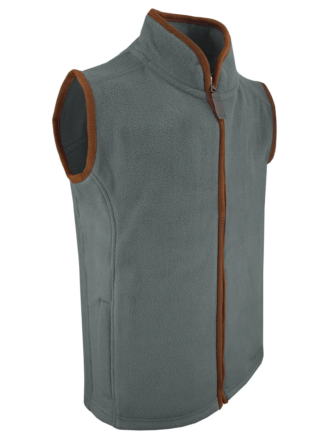 Hazy Blue Kids Kaden Soft Fleece Bodywarmer Gilet Vest - Image 8