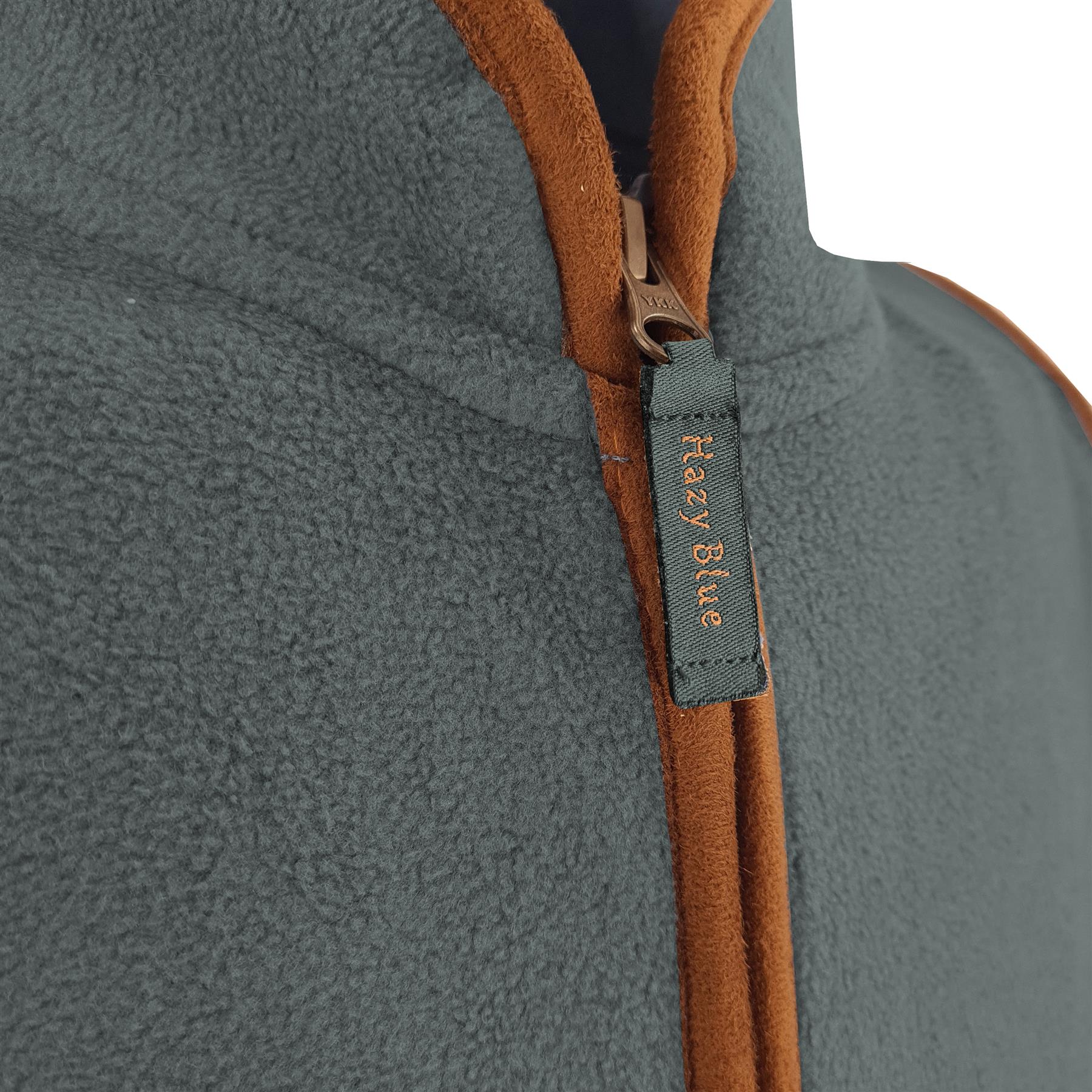 Hazy Blue Kids Kaden Soft Fleece Bodywarmer Gilet Vest - Image 9