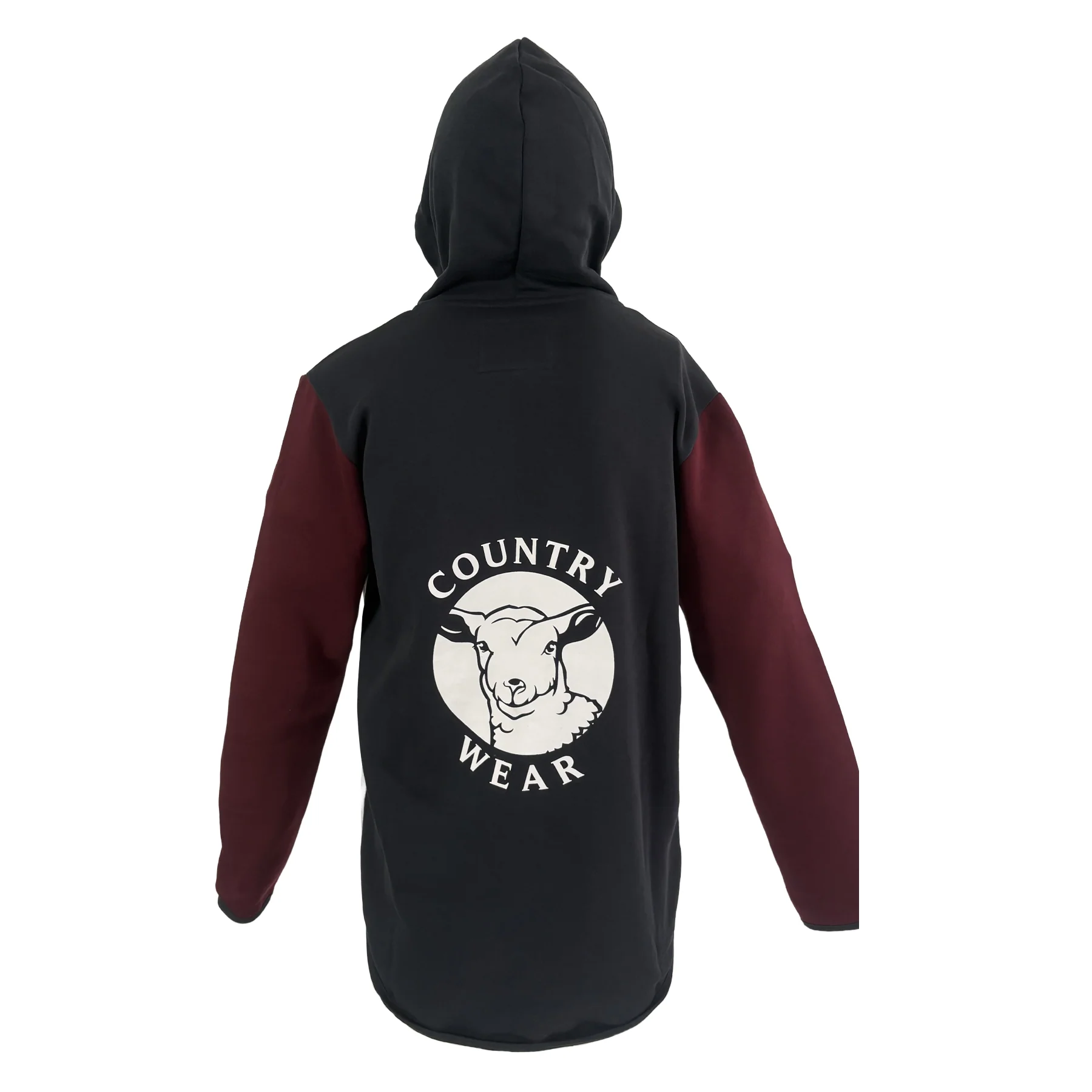 Hazy Blue Kids Newby Quarter Zip Hoody with Country Wear Sheep Logo - Image 11