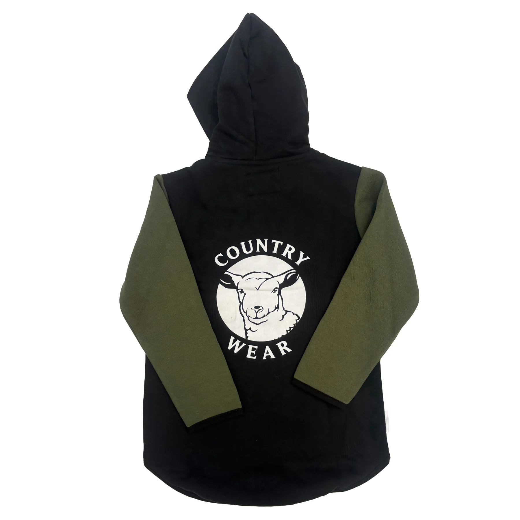 Hazy Blue Kids Newby Quarter Zip Hoody with Country Wear Sheep Logo - Image 4