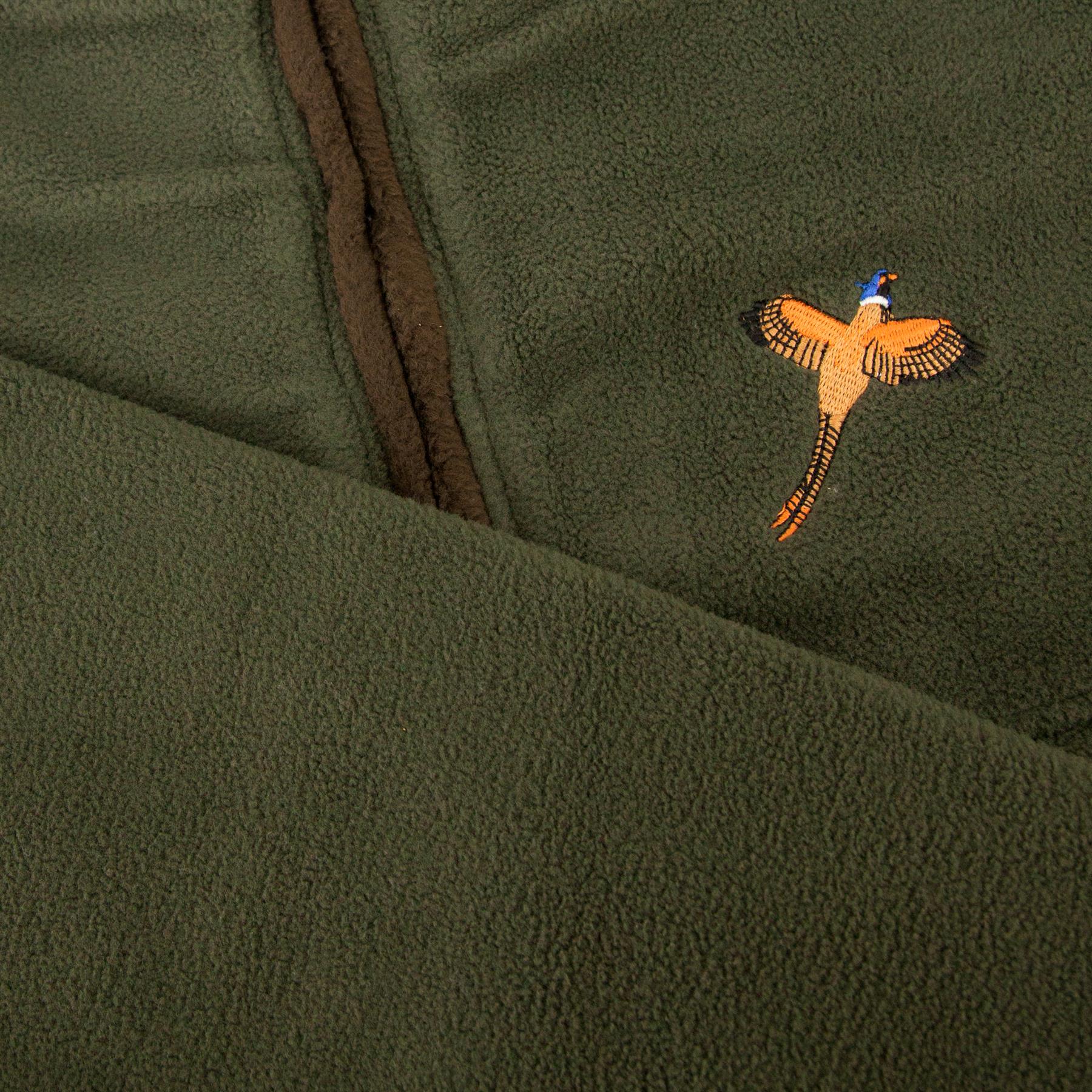 Hazy Blue Liston Mens Full Zip Fleece Jacket - Image 6