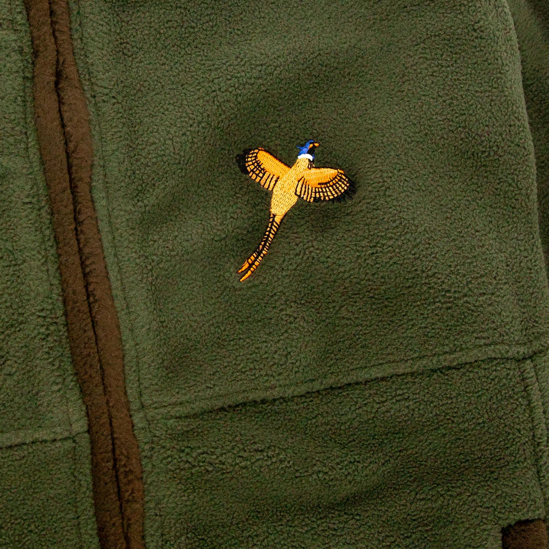 Hazy Blue Liston Mens Full Zip Fleece Jacket - Image 8