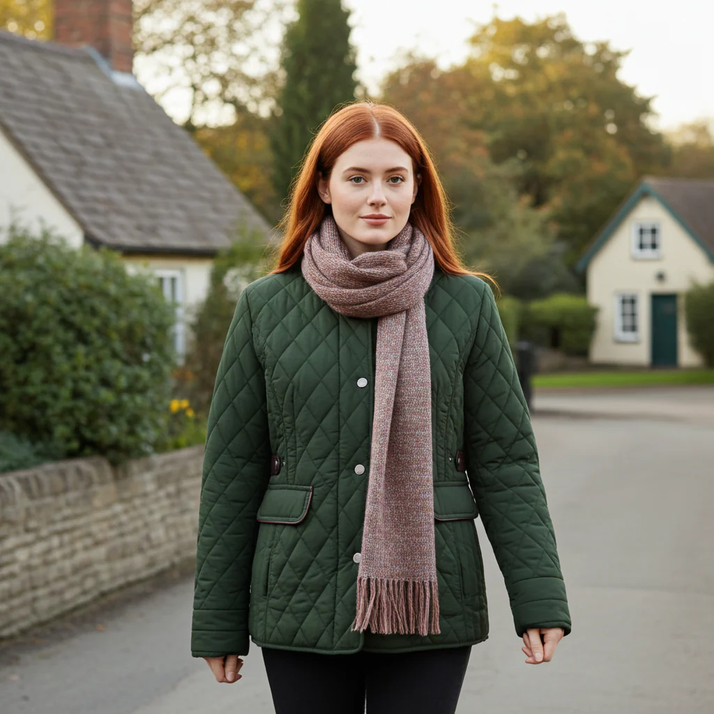 Hazy Blue Louise Quilted Jacket - Image 2