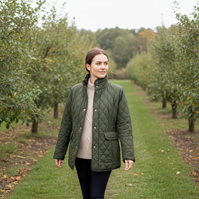 Hazy Blue Louise Quilted Jacket - Image 6