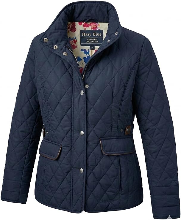 Hazy Blue Louise Quilted Jacket - Image 8